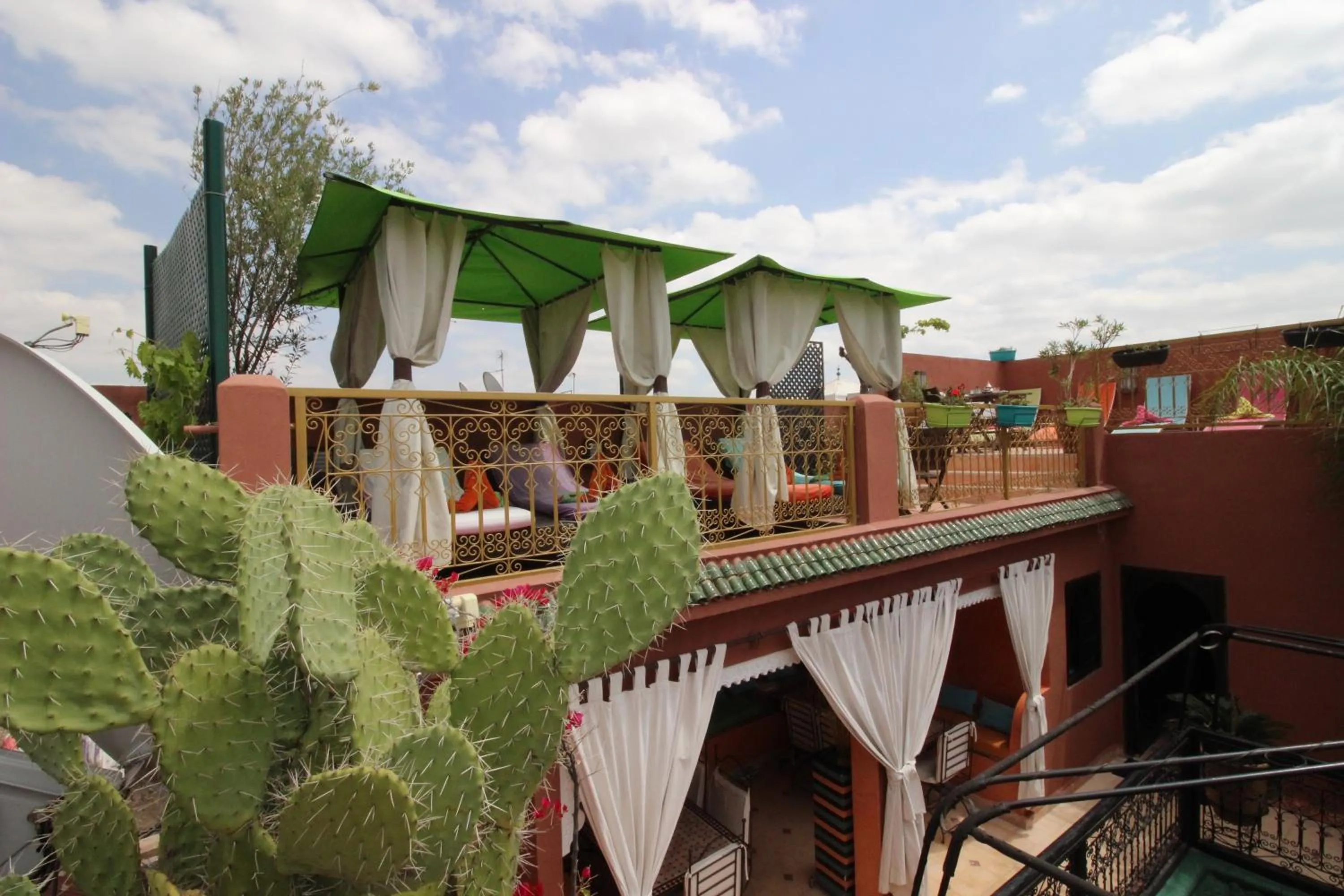 Balcony/Terrace in Riad Eloise