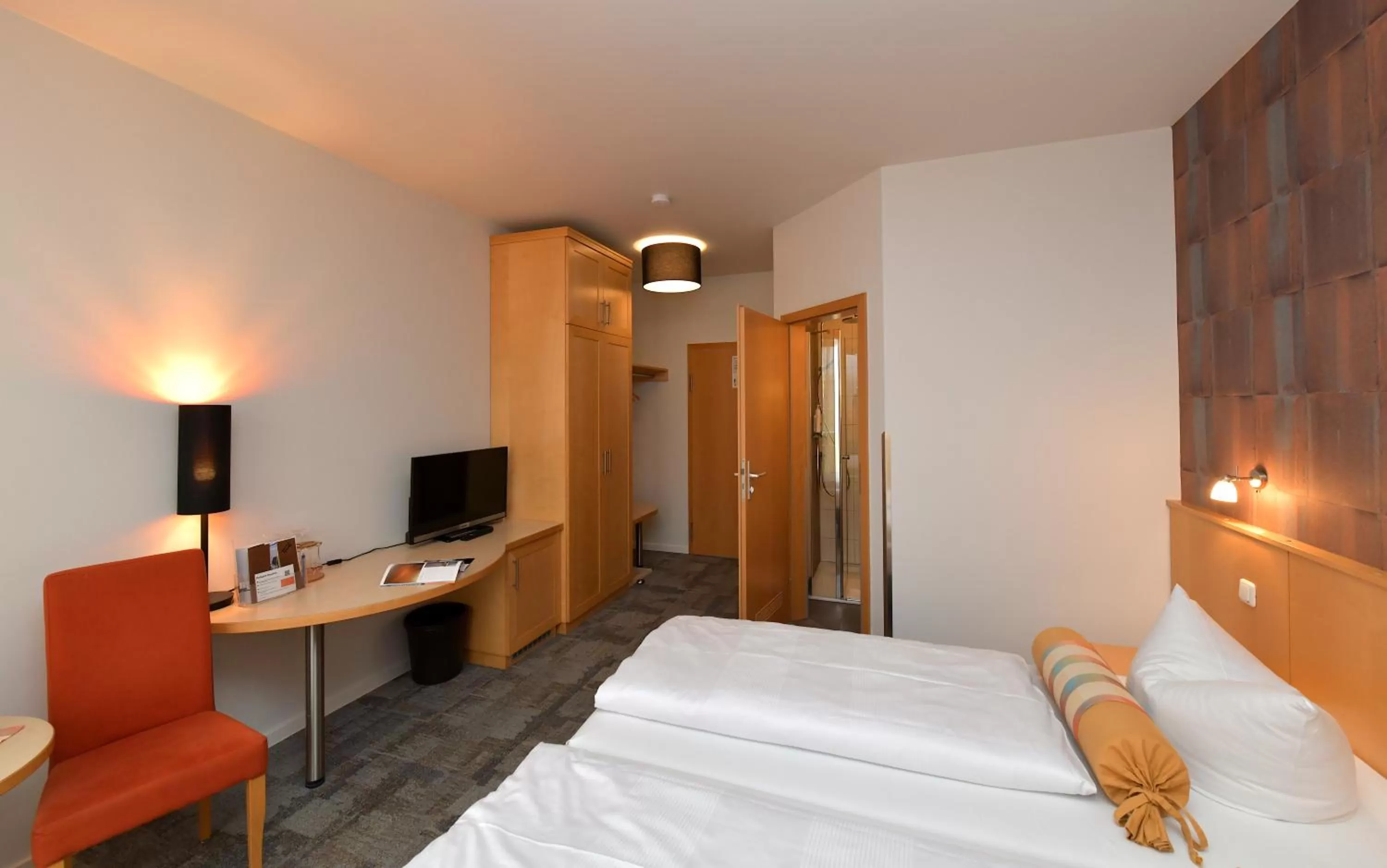 Bed in Landhotel Rittmeister & Kräuter-SPA Adults Only