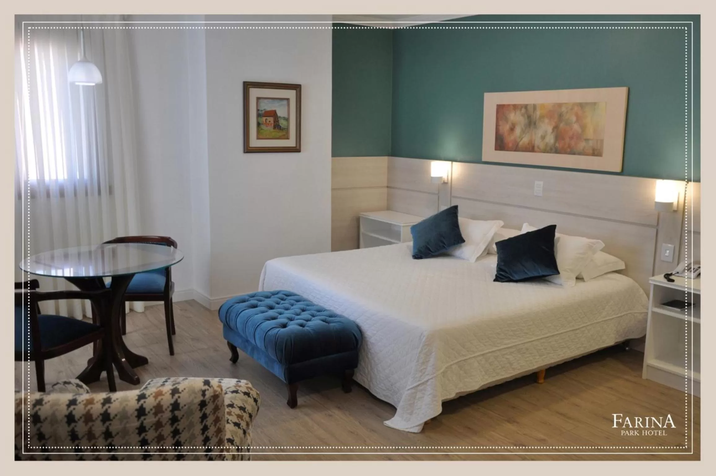 Bedroom, Bed in Farina Park Hotel