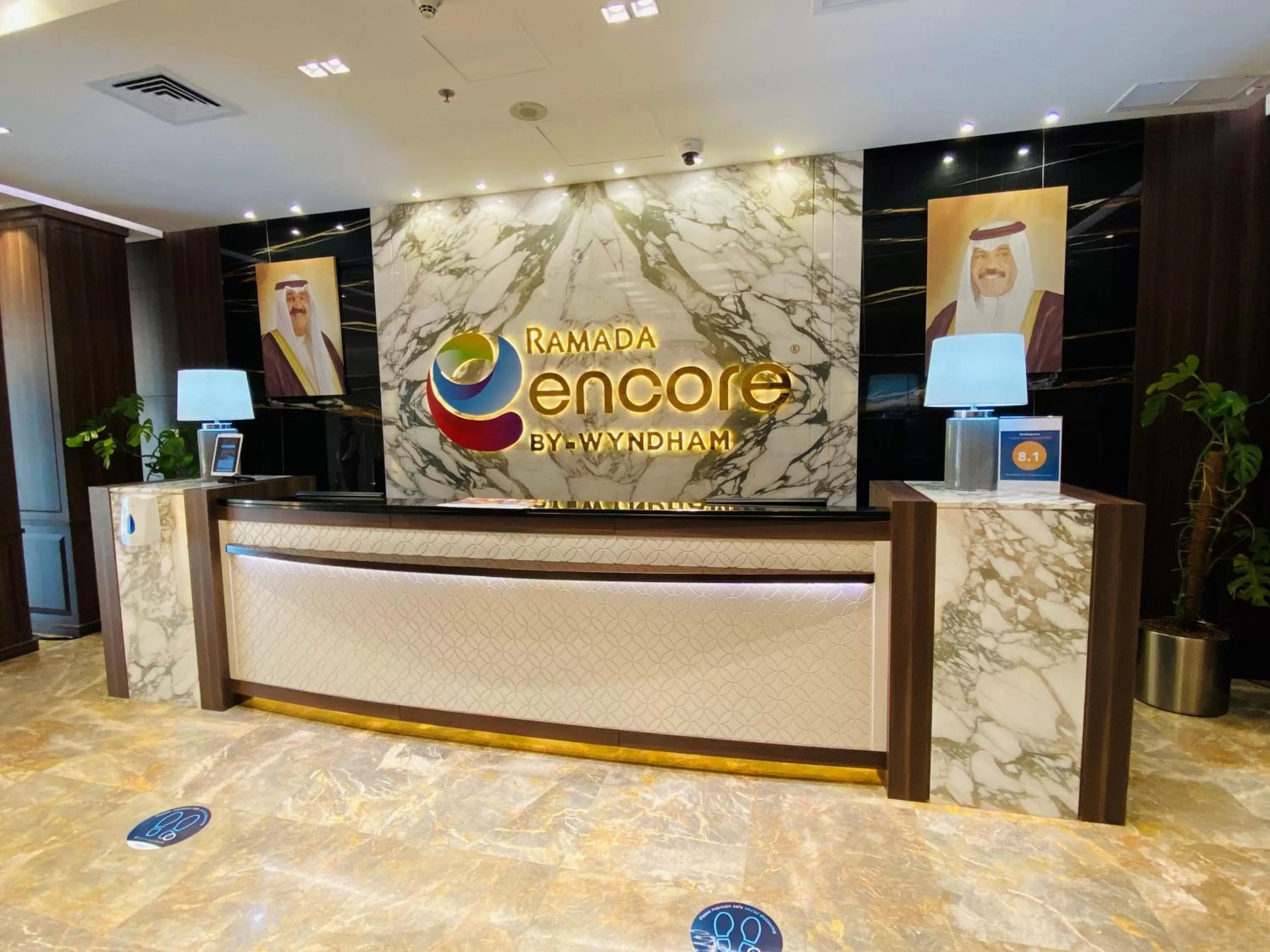 Lobby or reception in Ramada Encore by Wyndham Kuwait Downtown