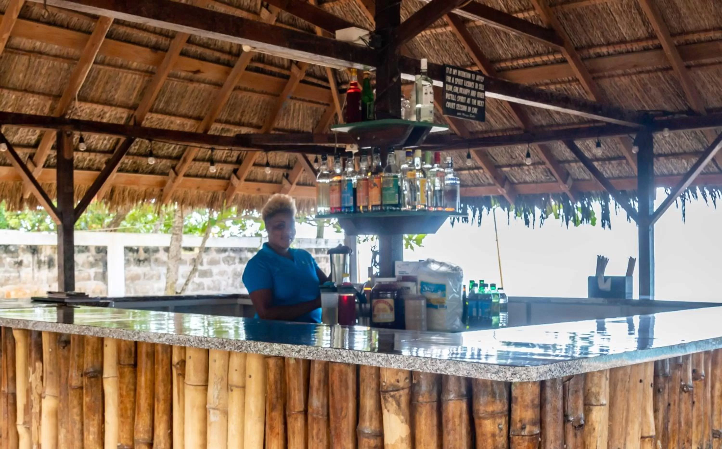 Staff in Yellow Bird Sea