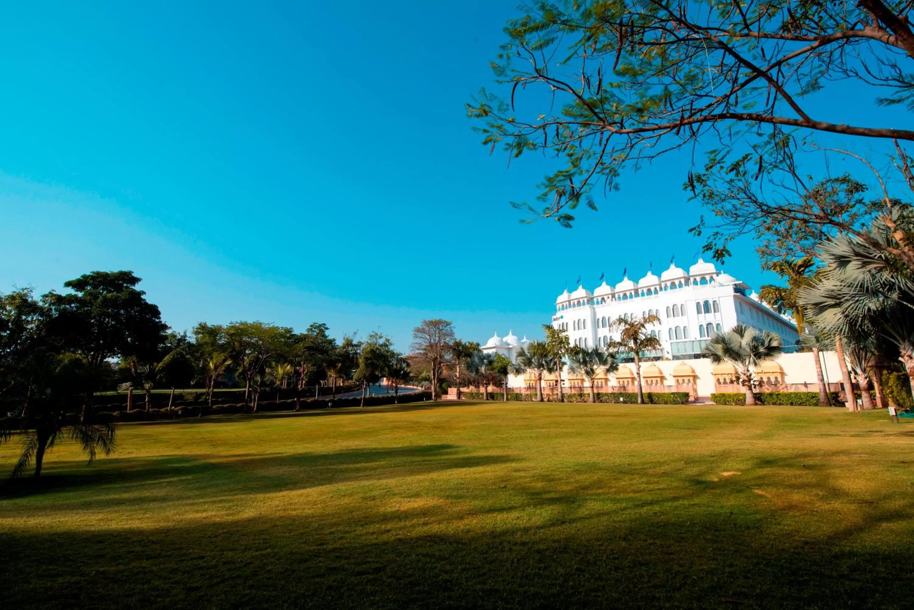 Property building in Radisson Blu Udaipur Palace Resort & Spa