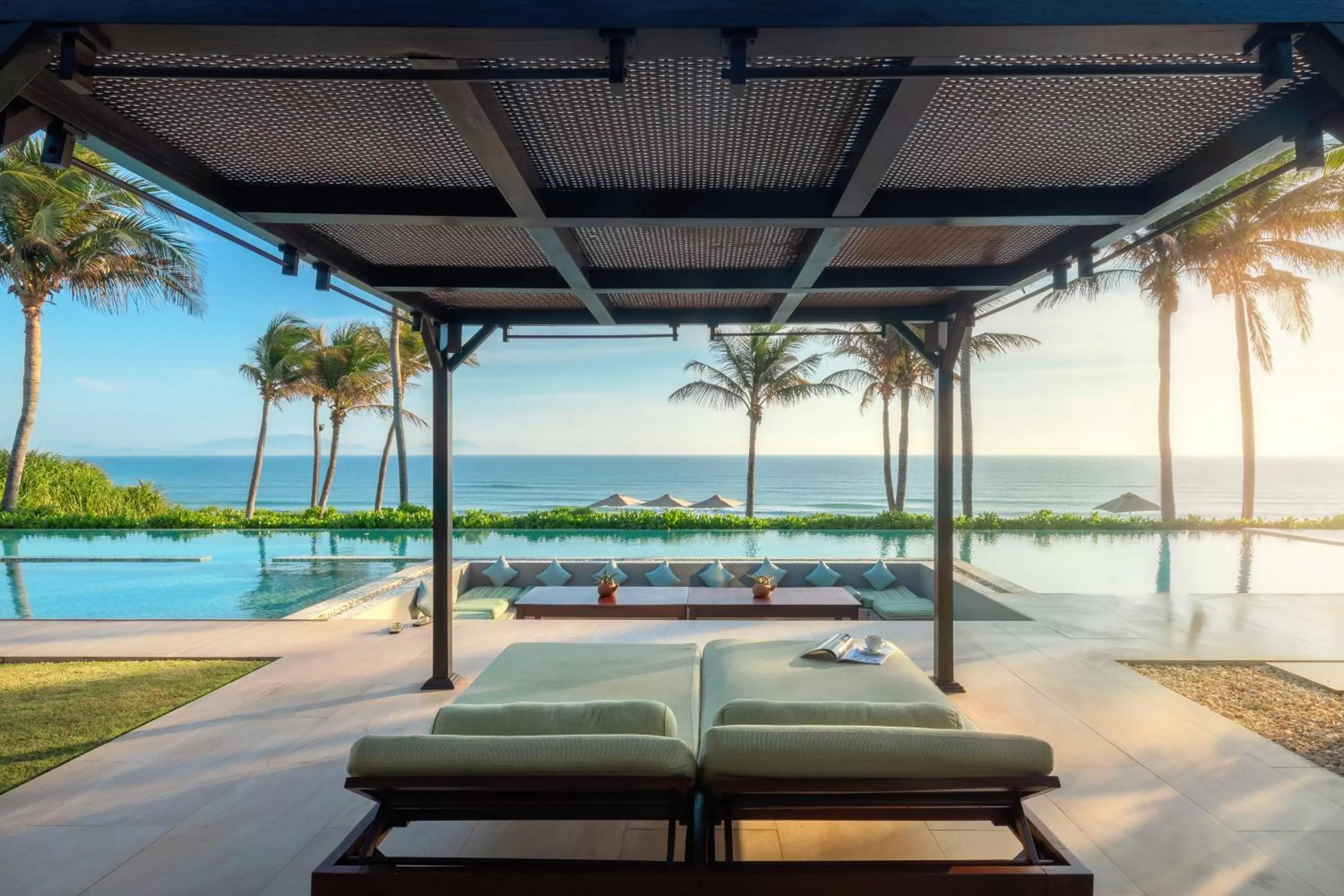 Balcony/Terrace in Fusion Resort Cam Ranh - All Spa Inclusive