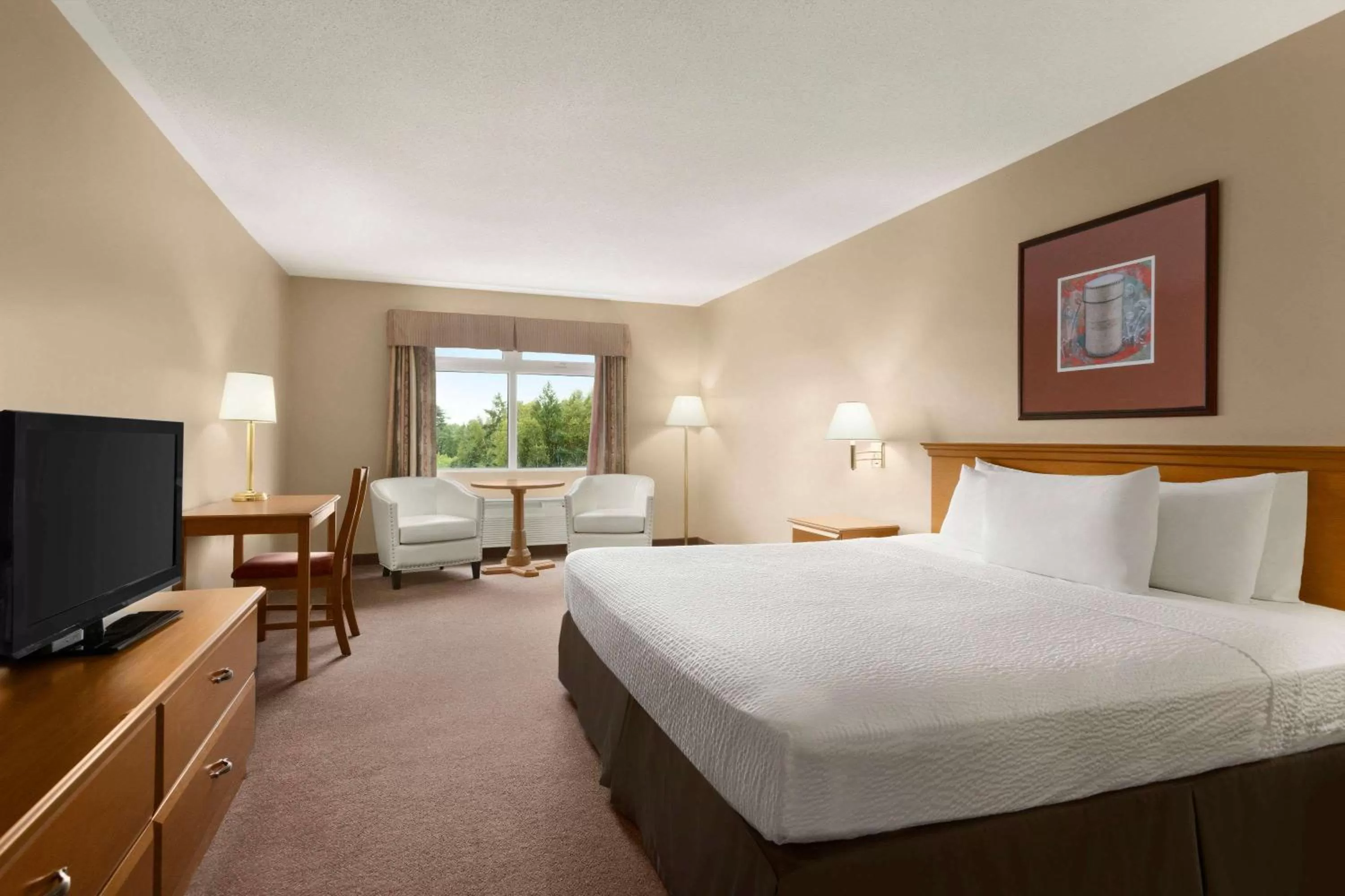 Photo of the whole room, Bed in Days Inn by Wyndham Oromocto Conference Centre