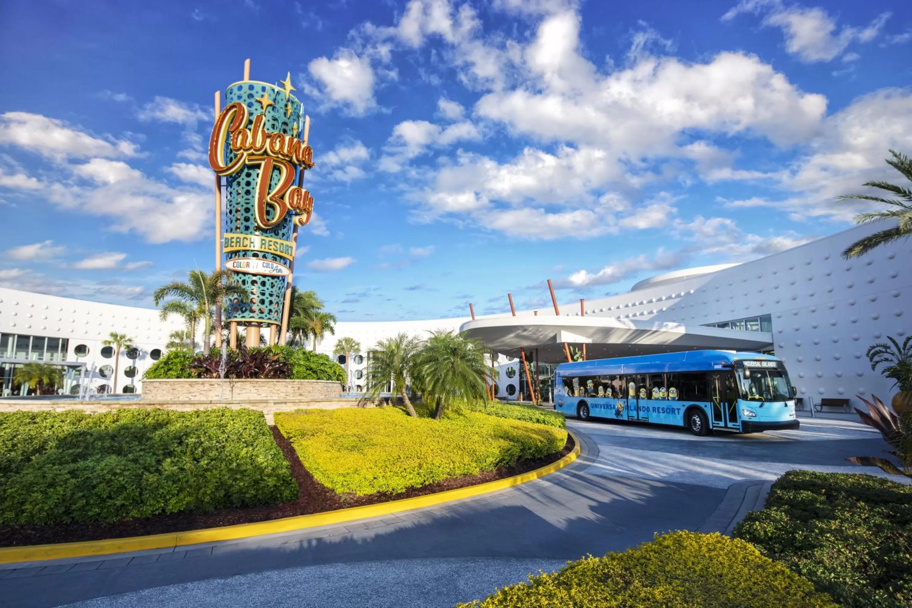 Facade/entrance in Universal's Cabana Bay Beach Resort