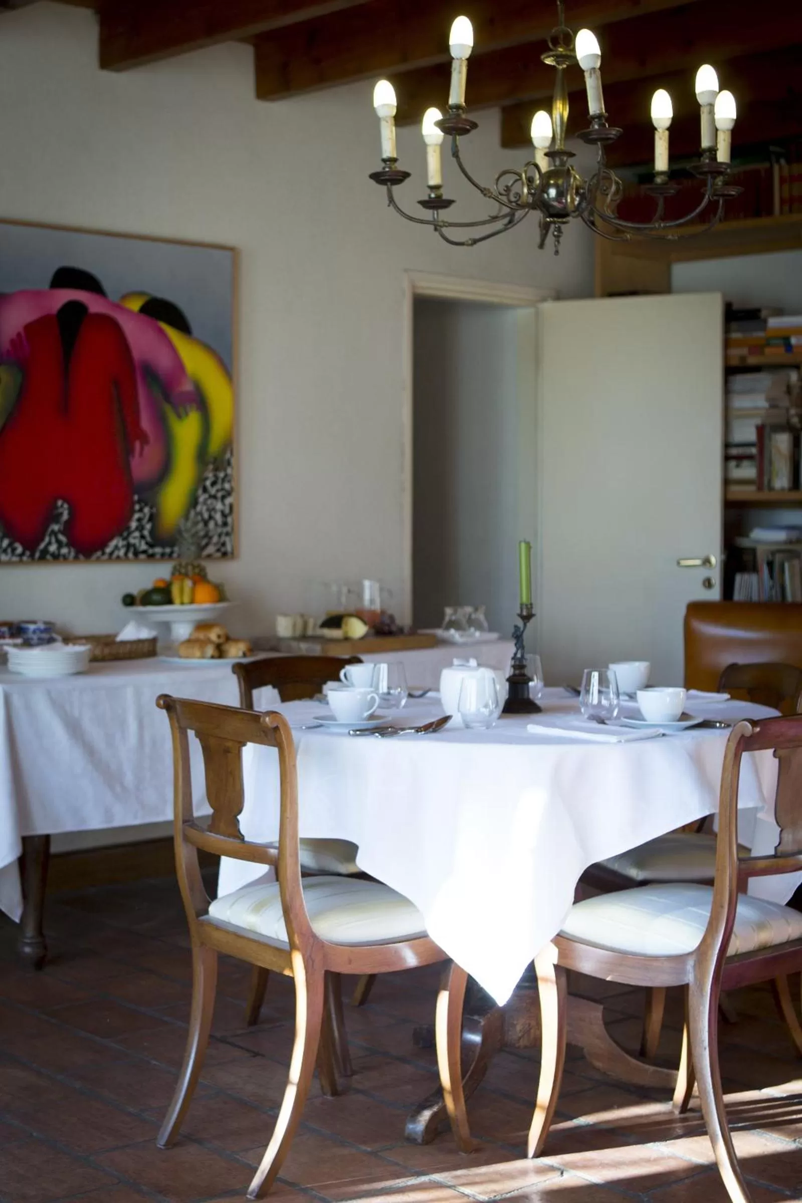 Italian breakfast in La Bribaudonnière