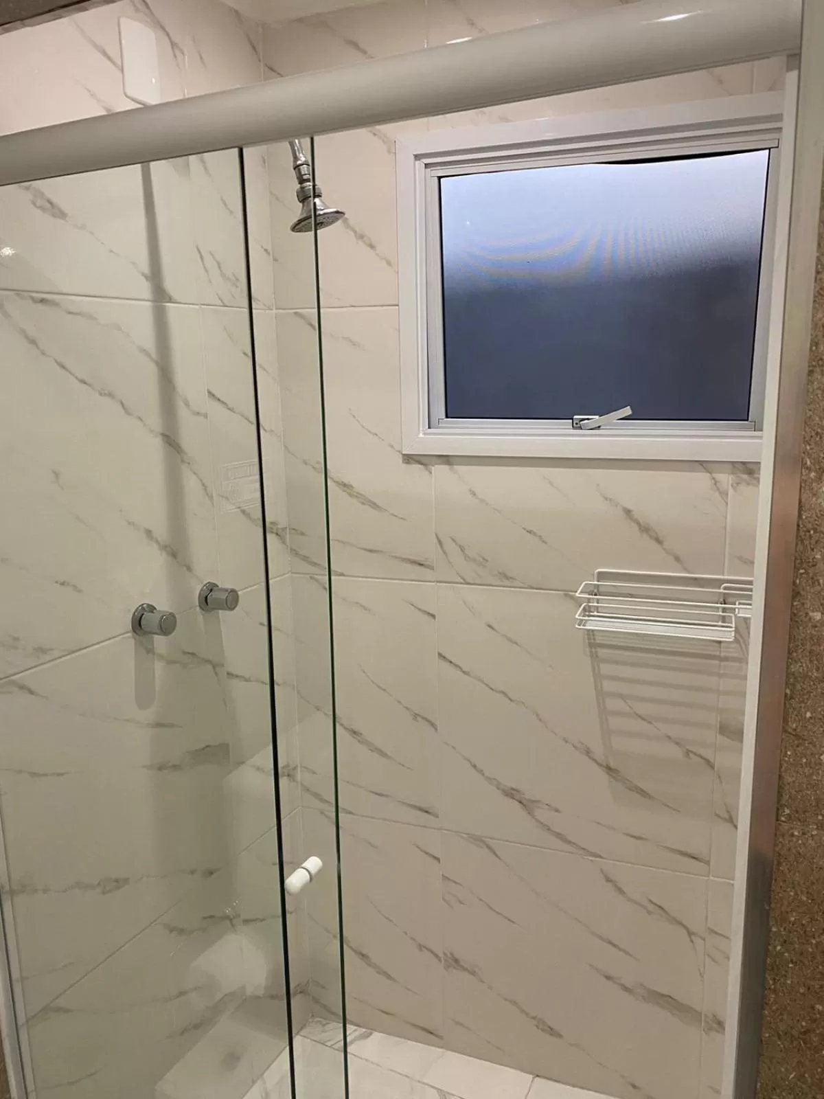 Shower in Pousada Vila Tio Lé