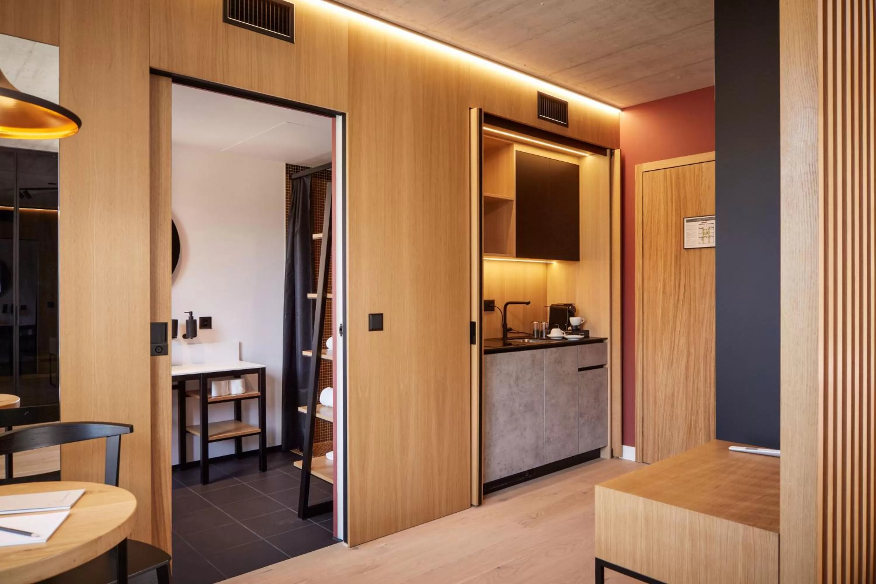 Kitchen or kitchenette in Tailormade Hotel RIGIBLICK Küssnacht