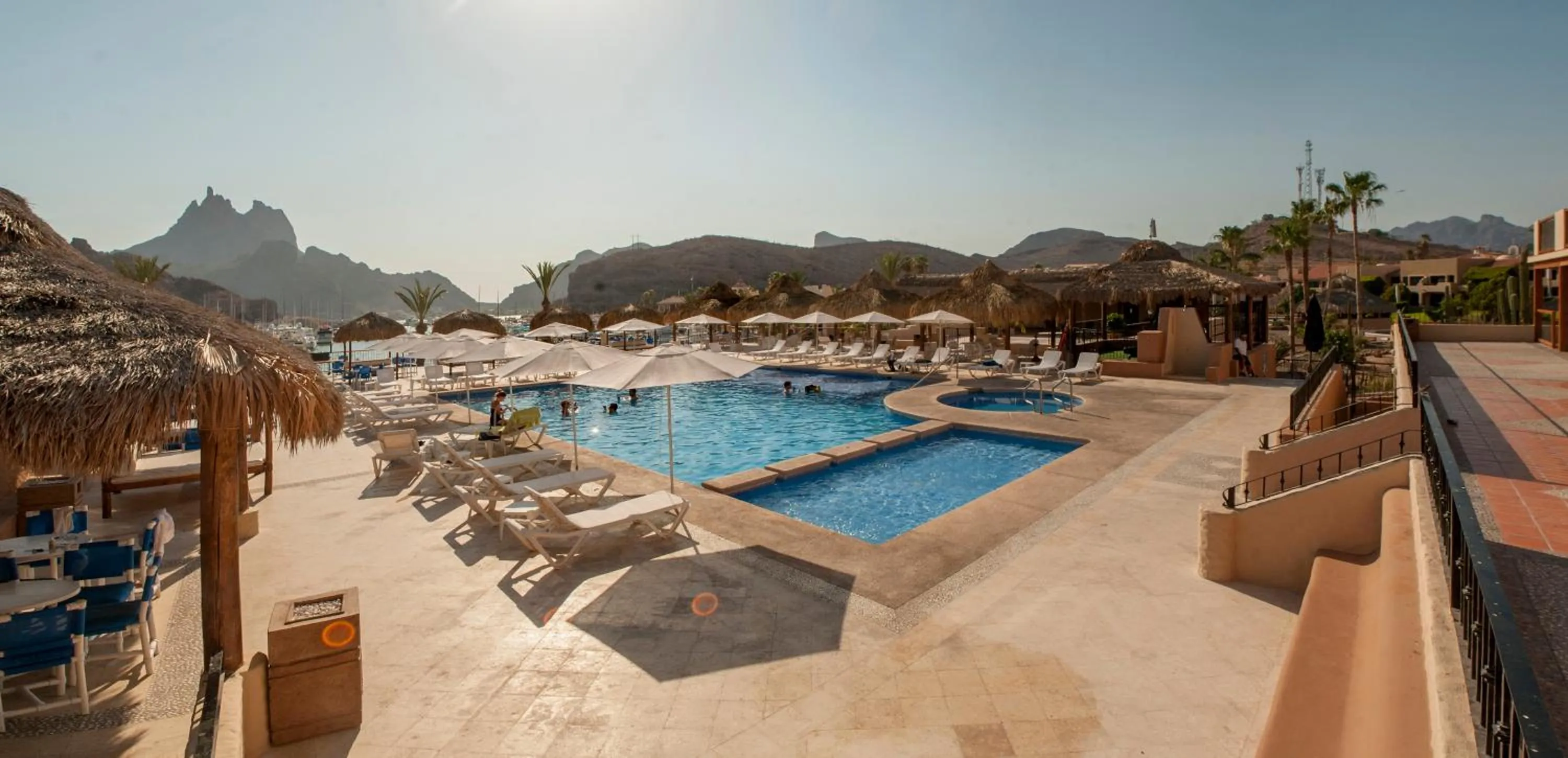 Swimming pool in Marinaterra Hotel & Spa