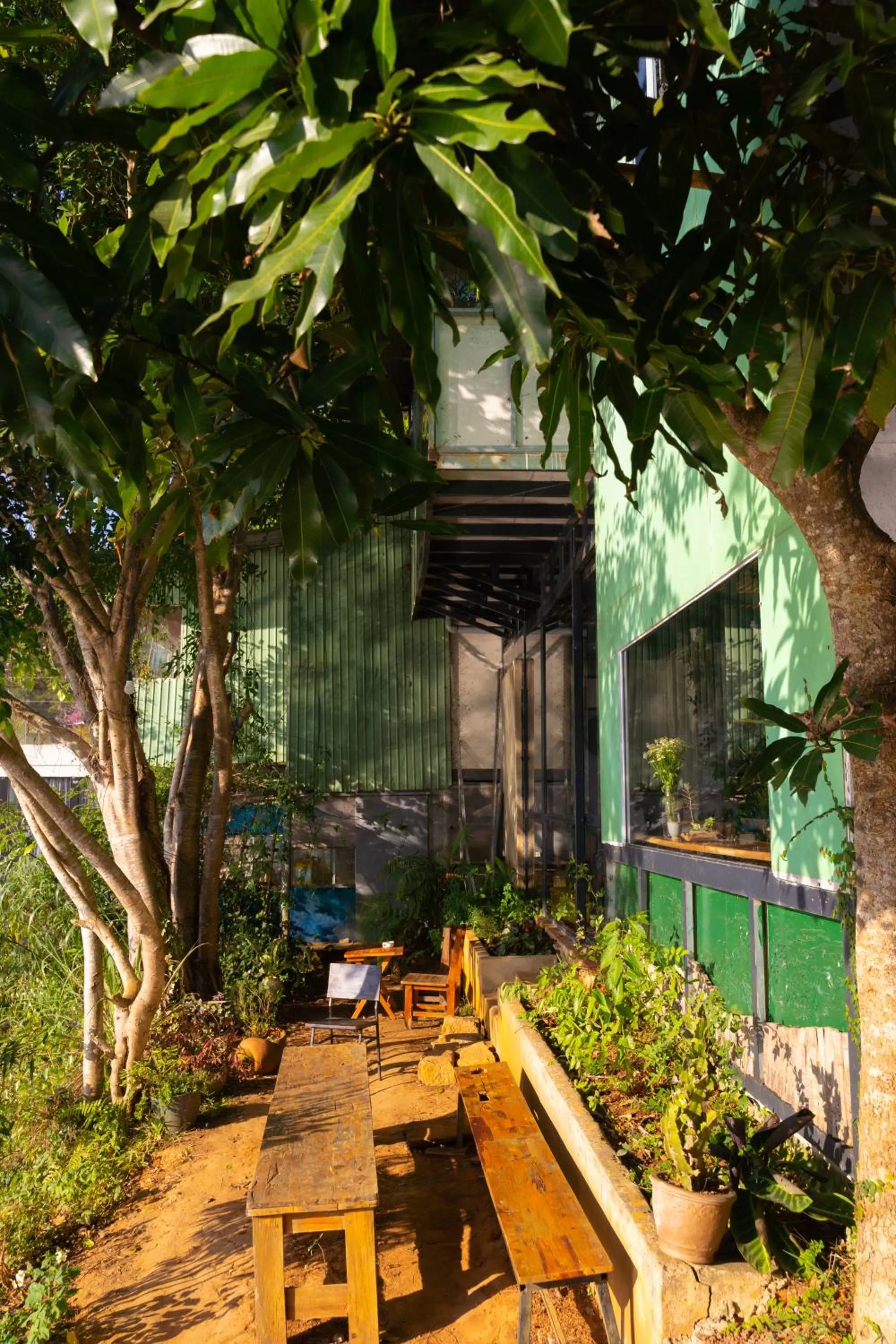 Patio in The Lake House Dalat