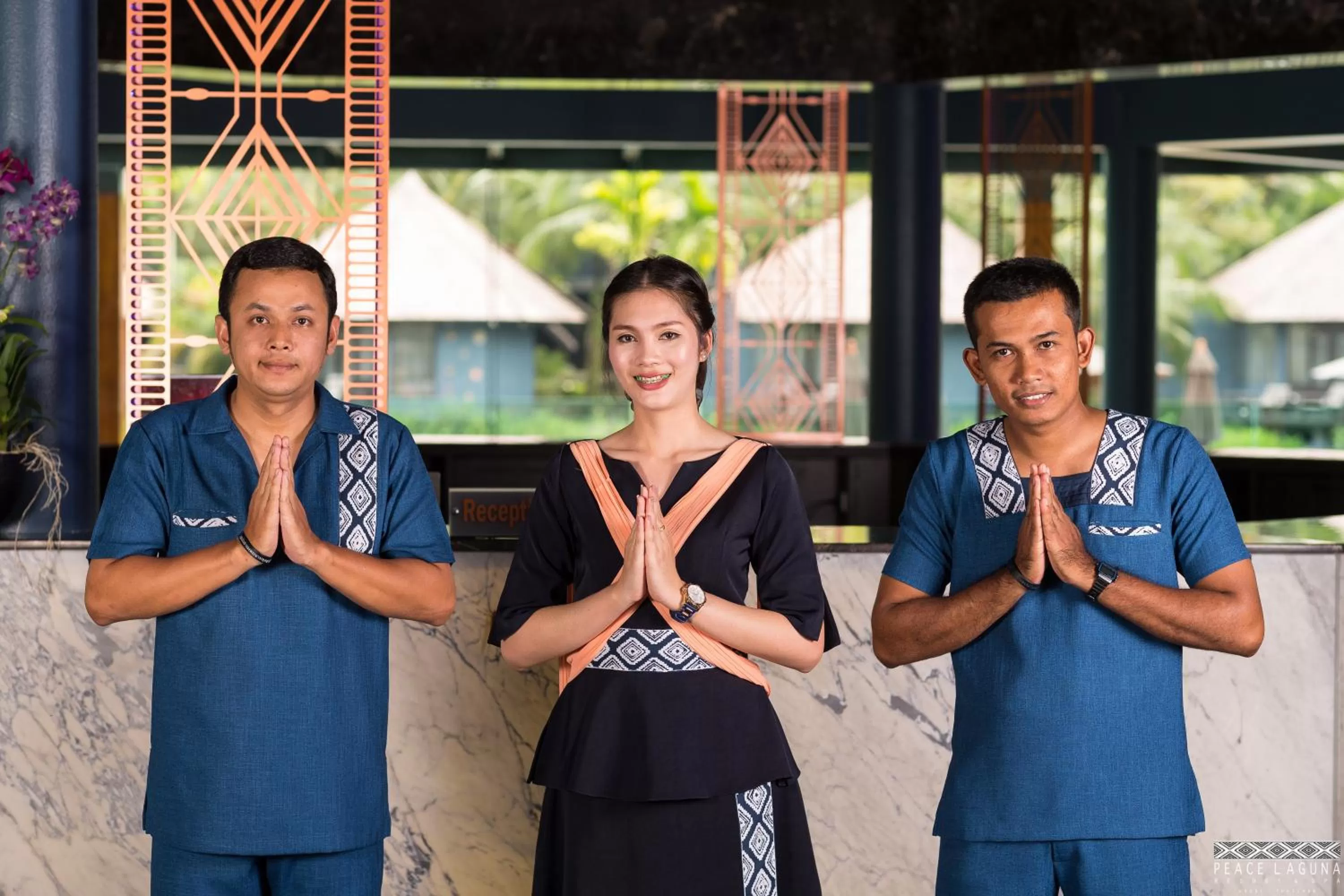 Facade/entrance in Peace Laguna Resort & Spa