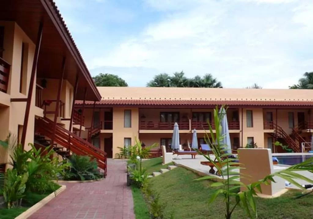 Patio, Property Building in Arbiru Beach Resort