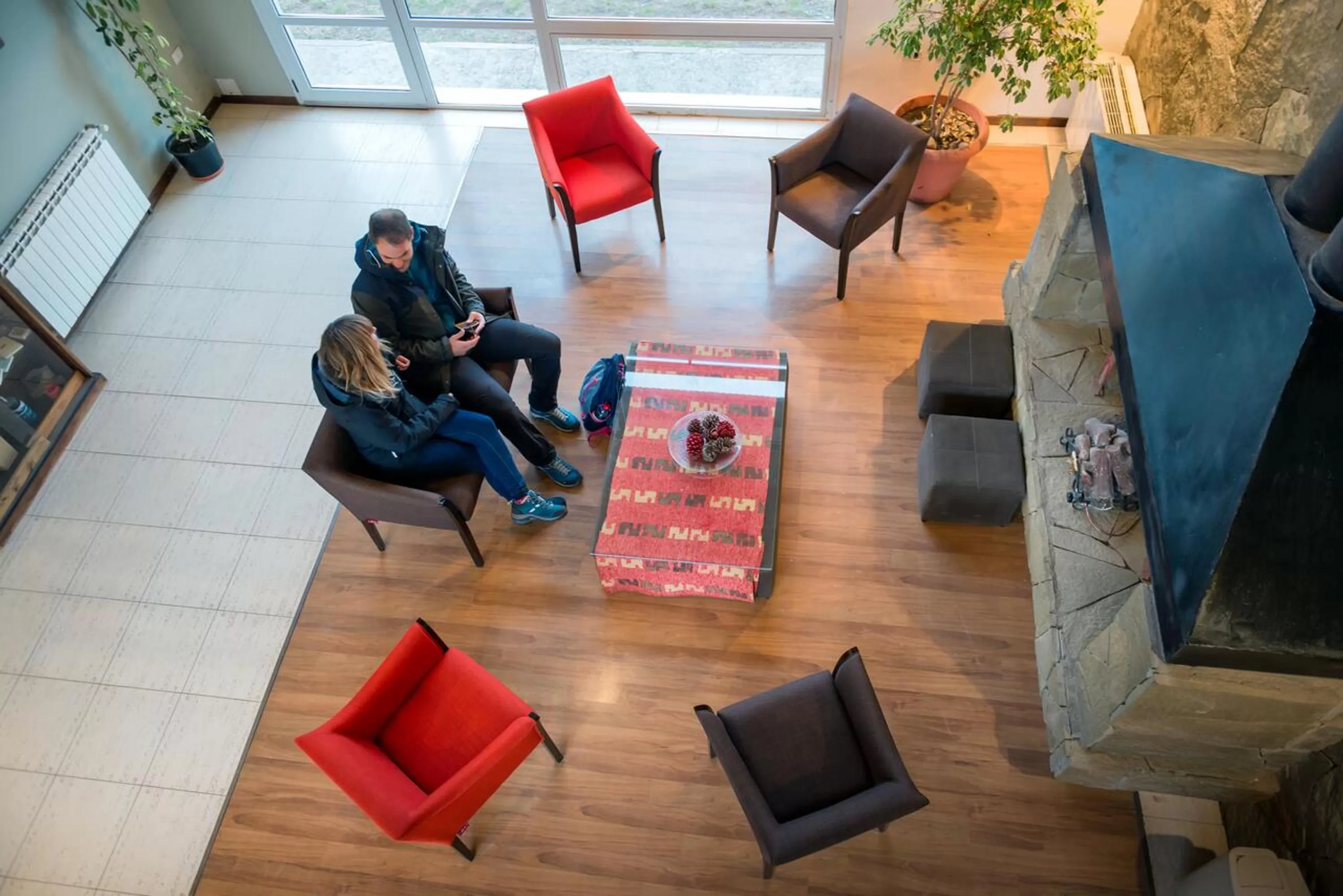 Living room in Tierra Tehuelche Hostería y Aparts