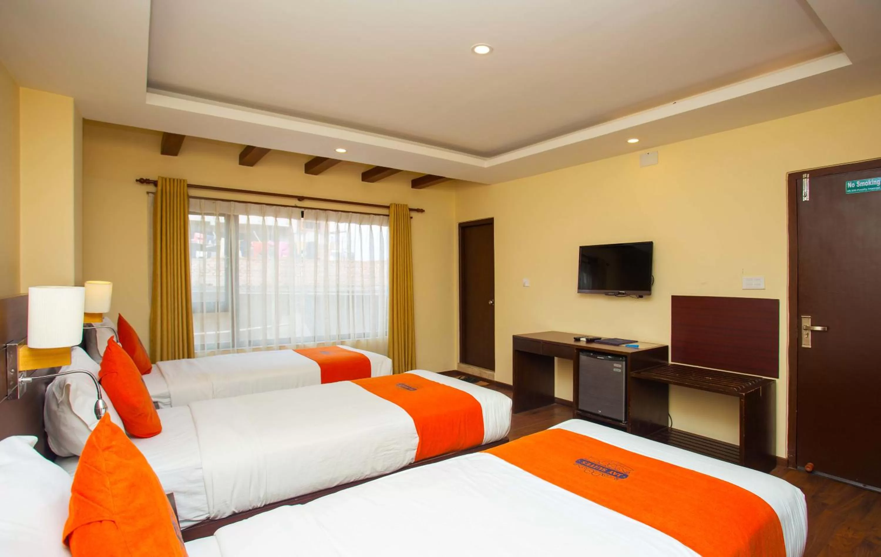 Photo of the whole room, Bed in Hotel Jay Suites