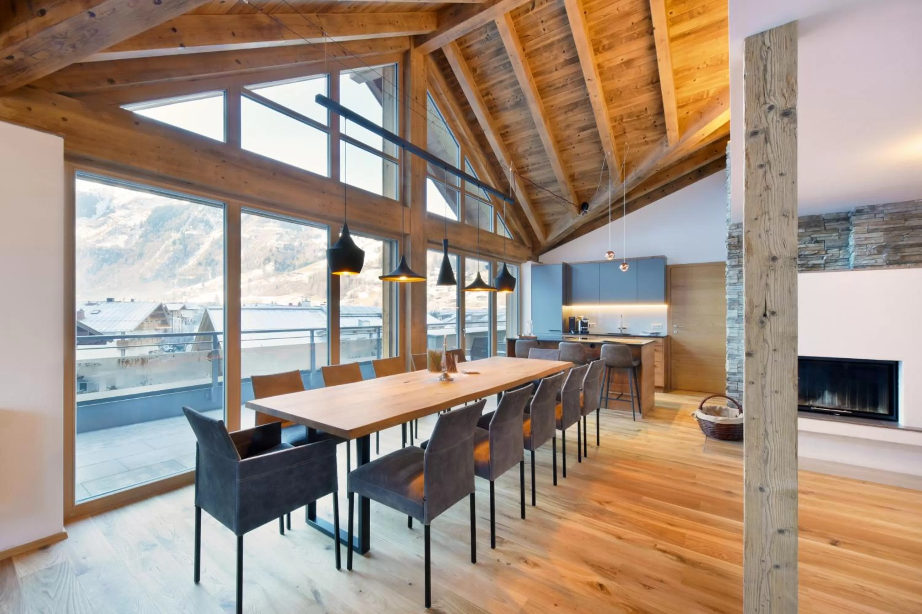 Dining area in Mountain Hotel Luis