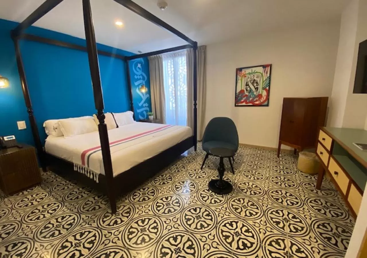 Bed in Auténtico Vertical Playa del Carmen