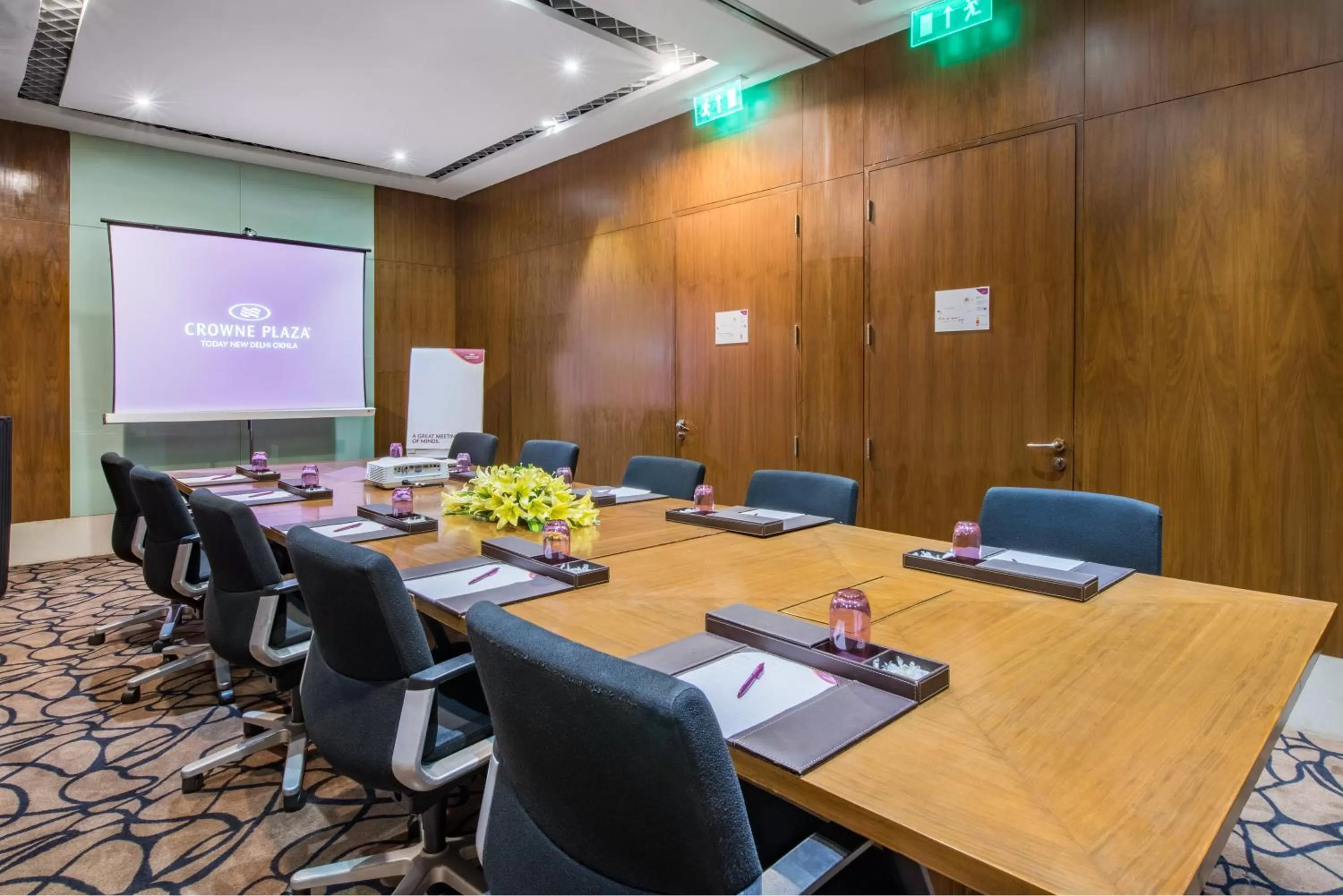 Meeting/conference room in Crowne Plaza New Delhi Okhla by IHG