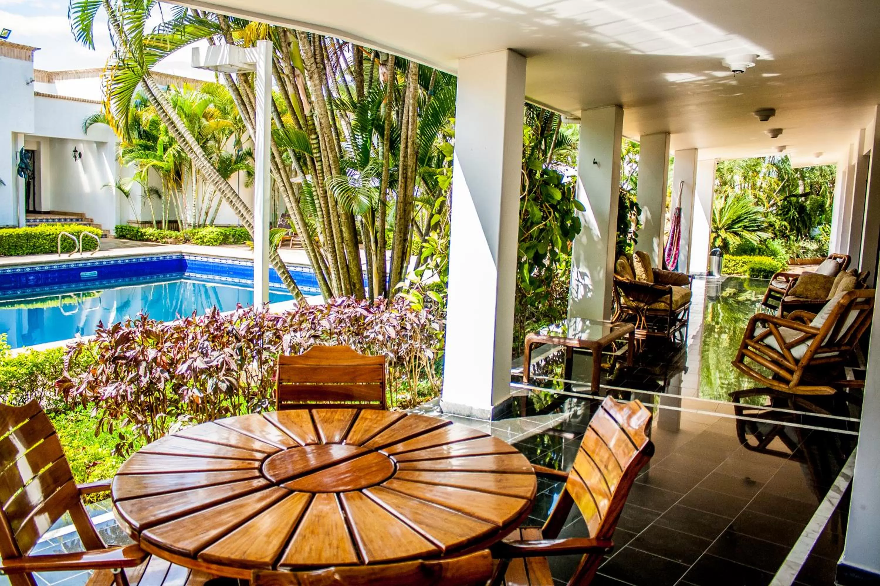 Swimming pool in Hotel Boutique Villa Casuarinas