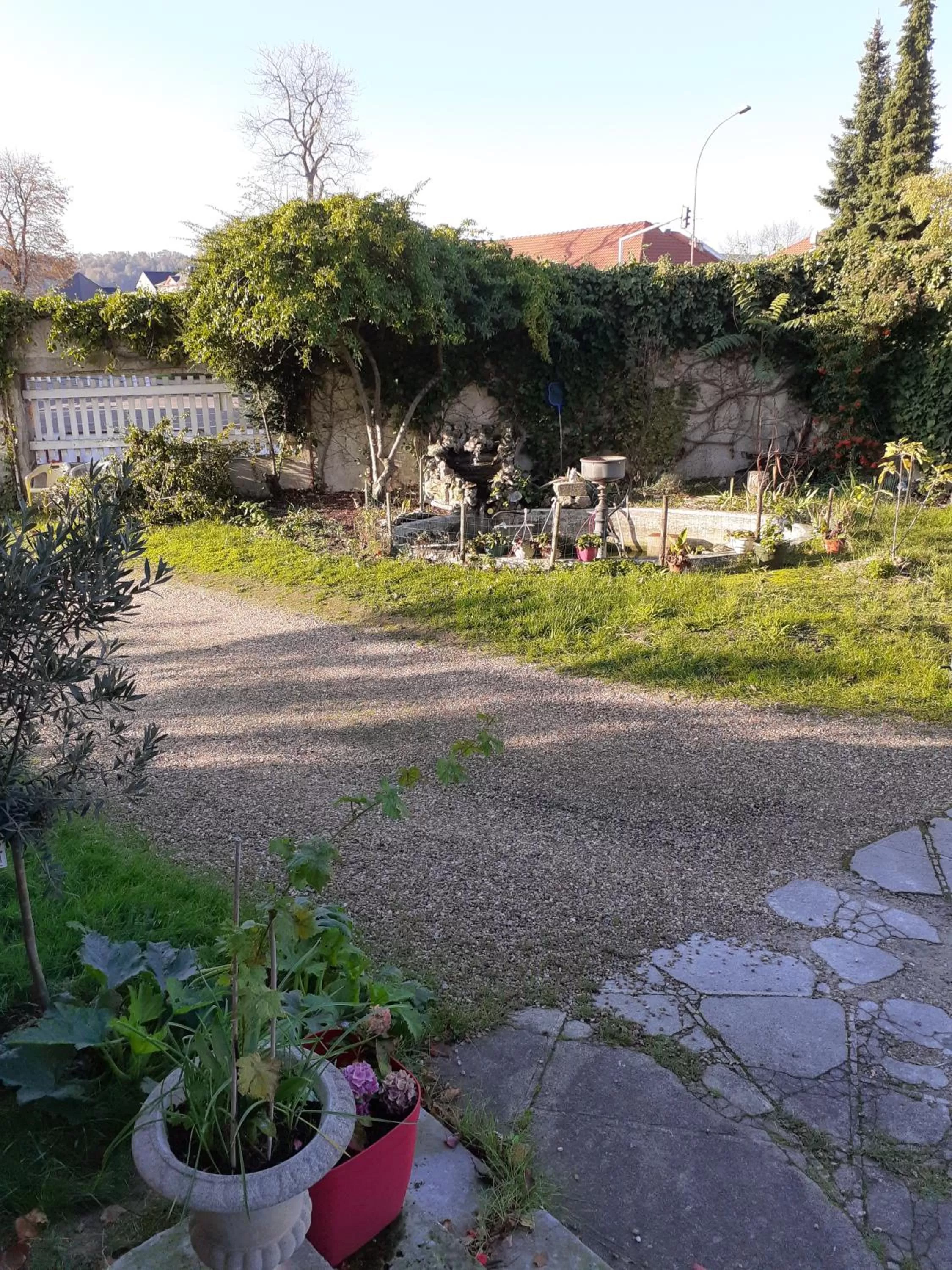 Garden in Hotel du chateau blanc