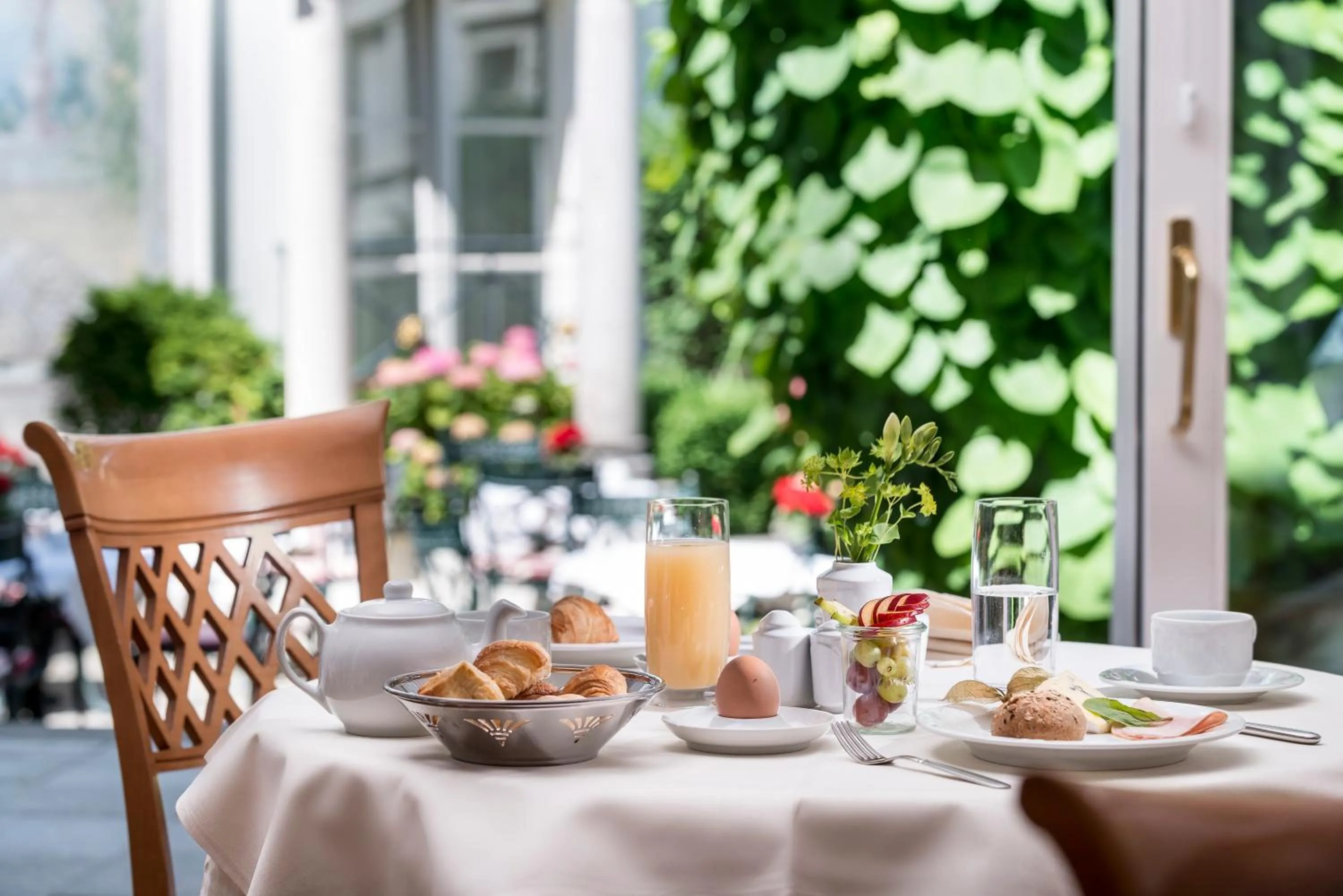 Restaurant/places to eat in Hotel Am Jägertor