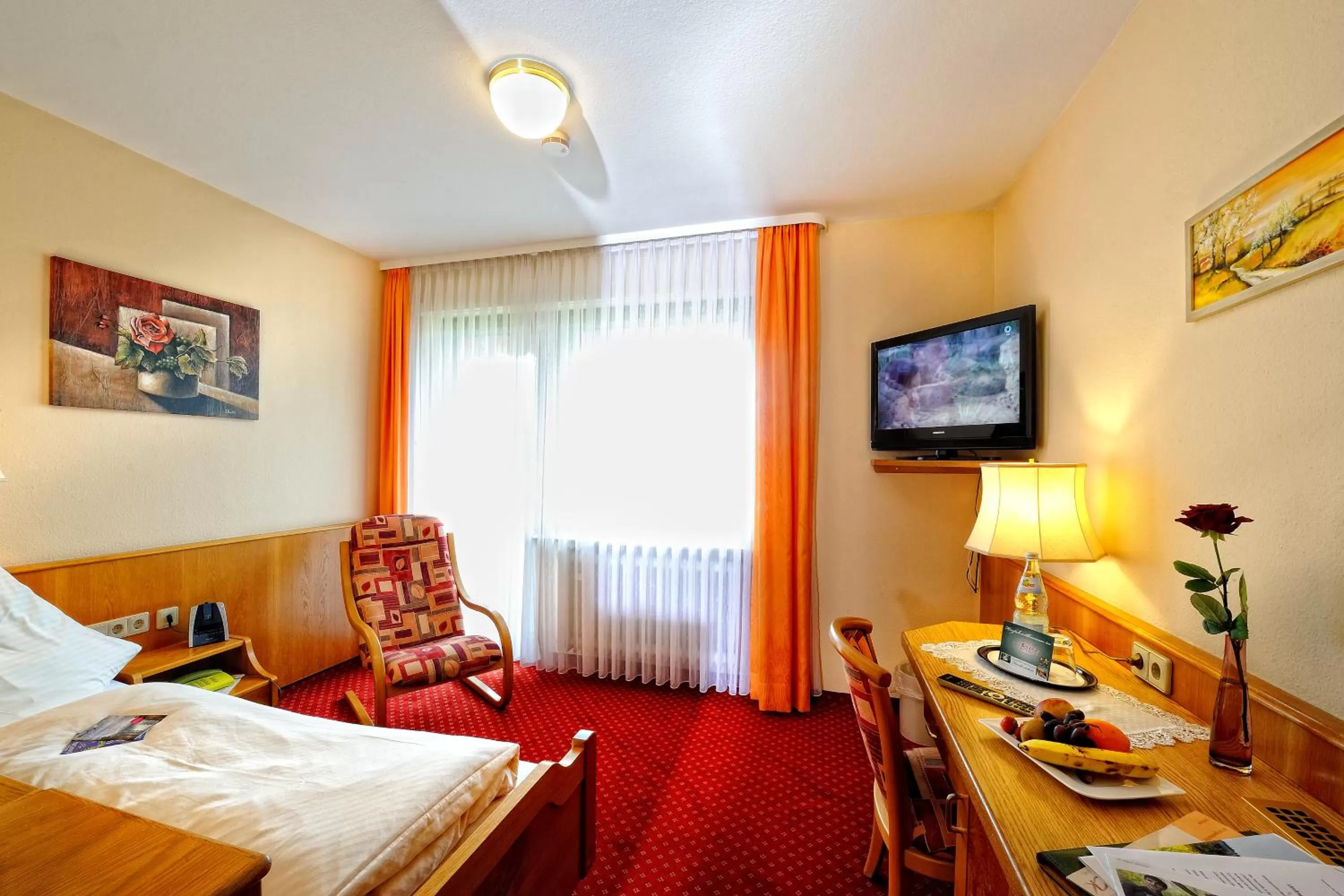 Bed in Wellness-Hotel Talblick