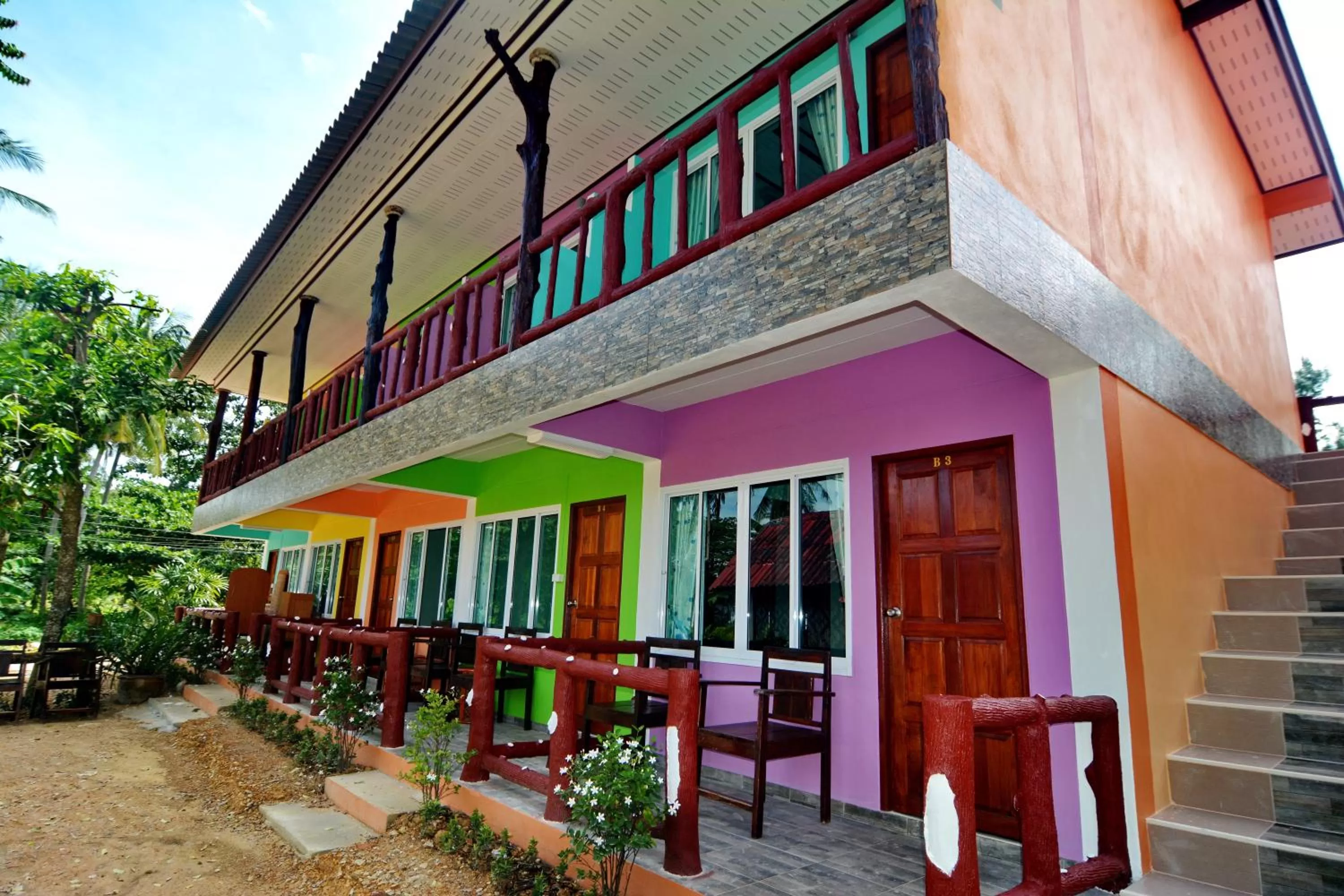 Patio in Lanta Emerald Bungalow