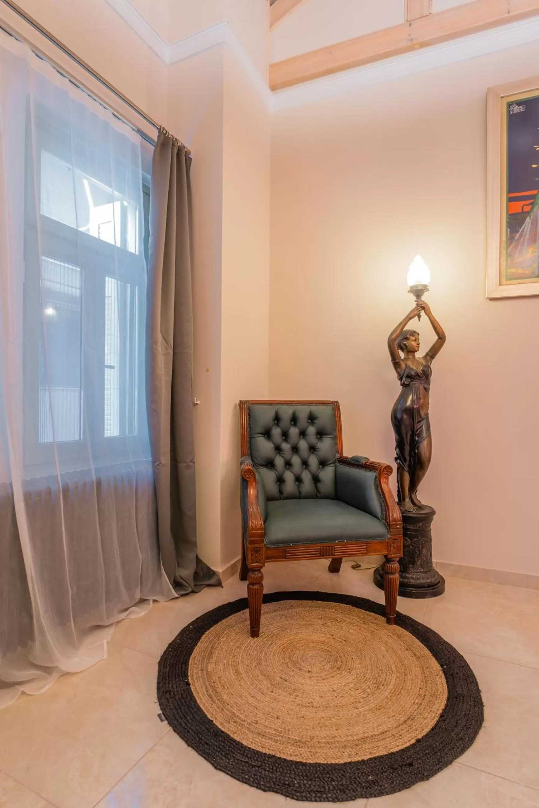 Seating Area in The Stone Manor , Noho boutique hotel Thissio