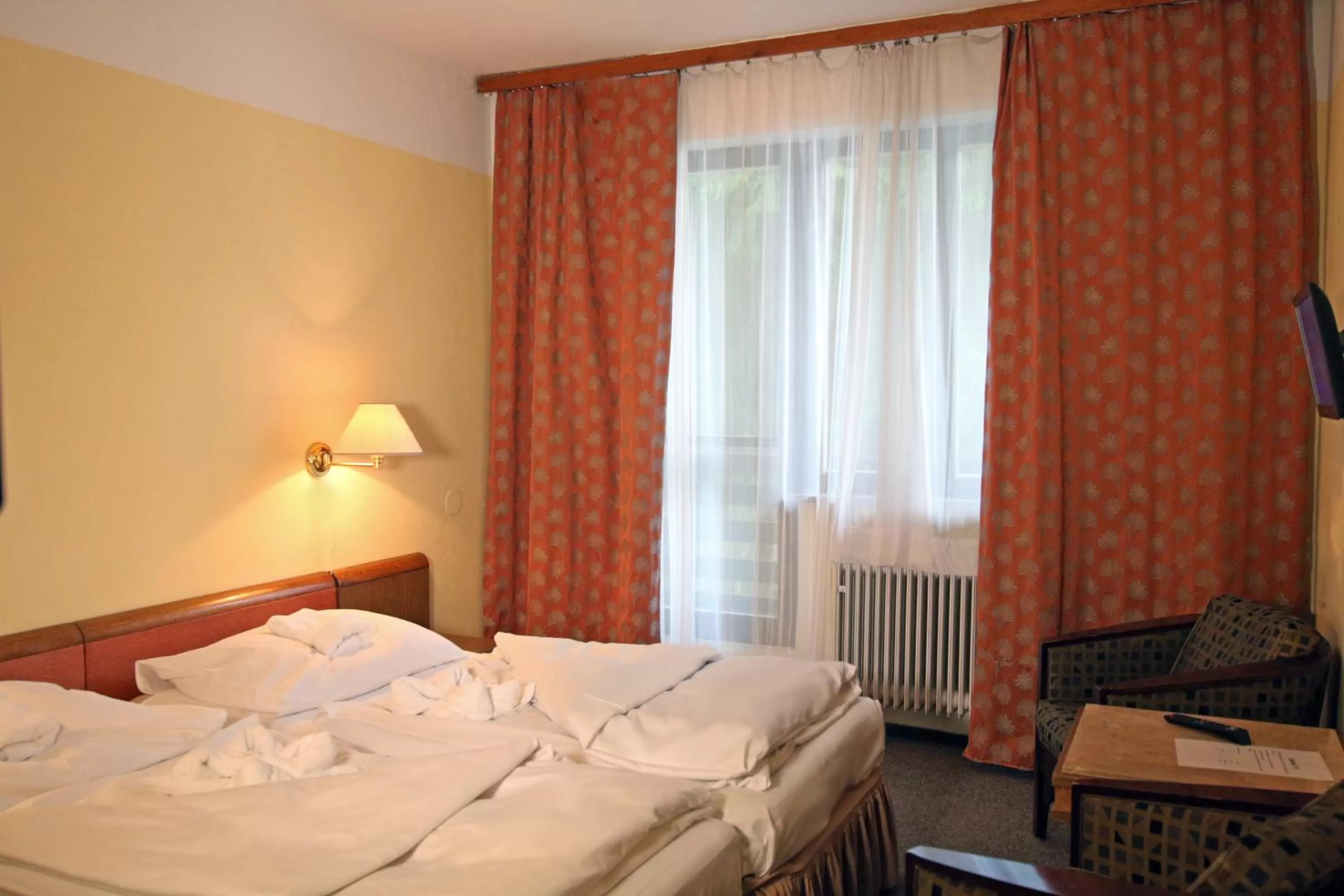 Bedroom, Bed in Hotel Medlov