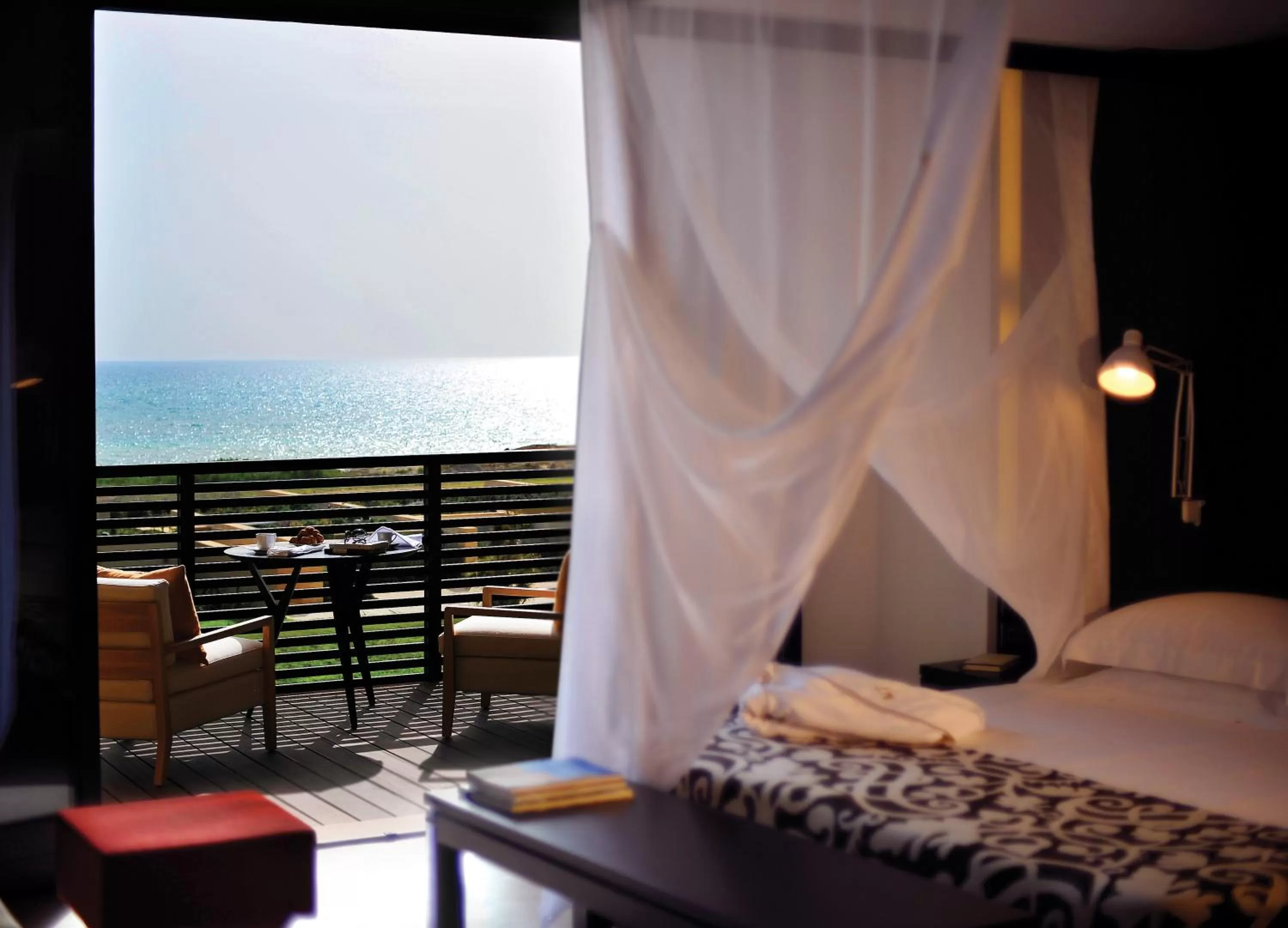 Balcony/Terrace, Bed in Verdura Resort