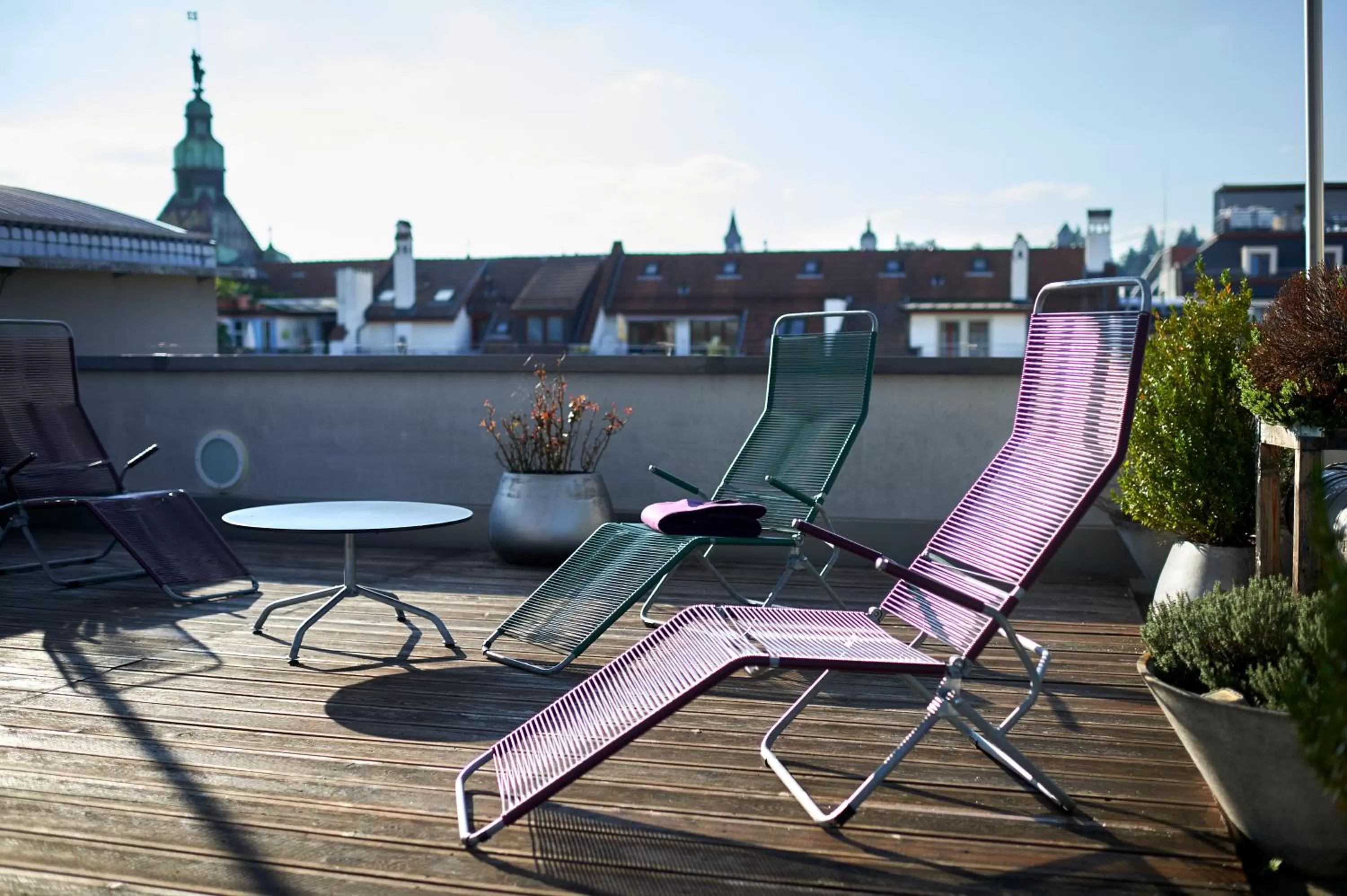 Patio in Hotel Continental Park