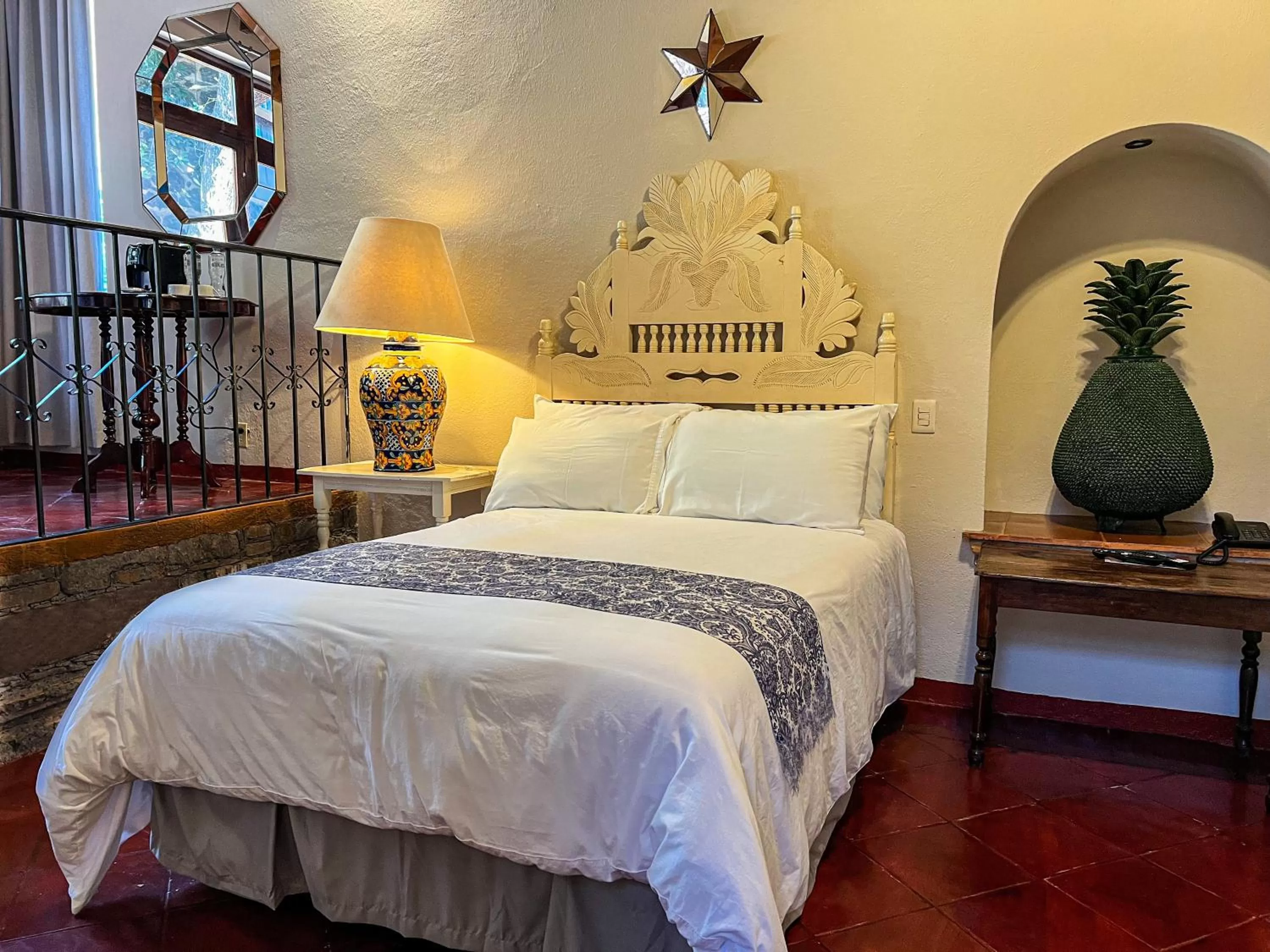 Bed in Hacienda de las Flores