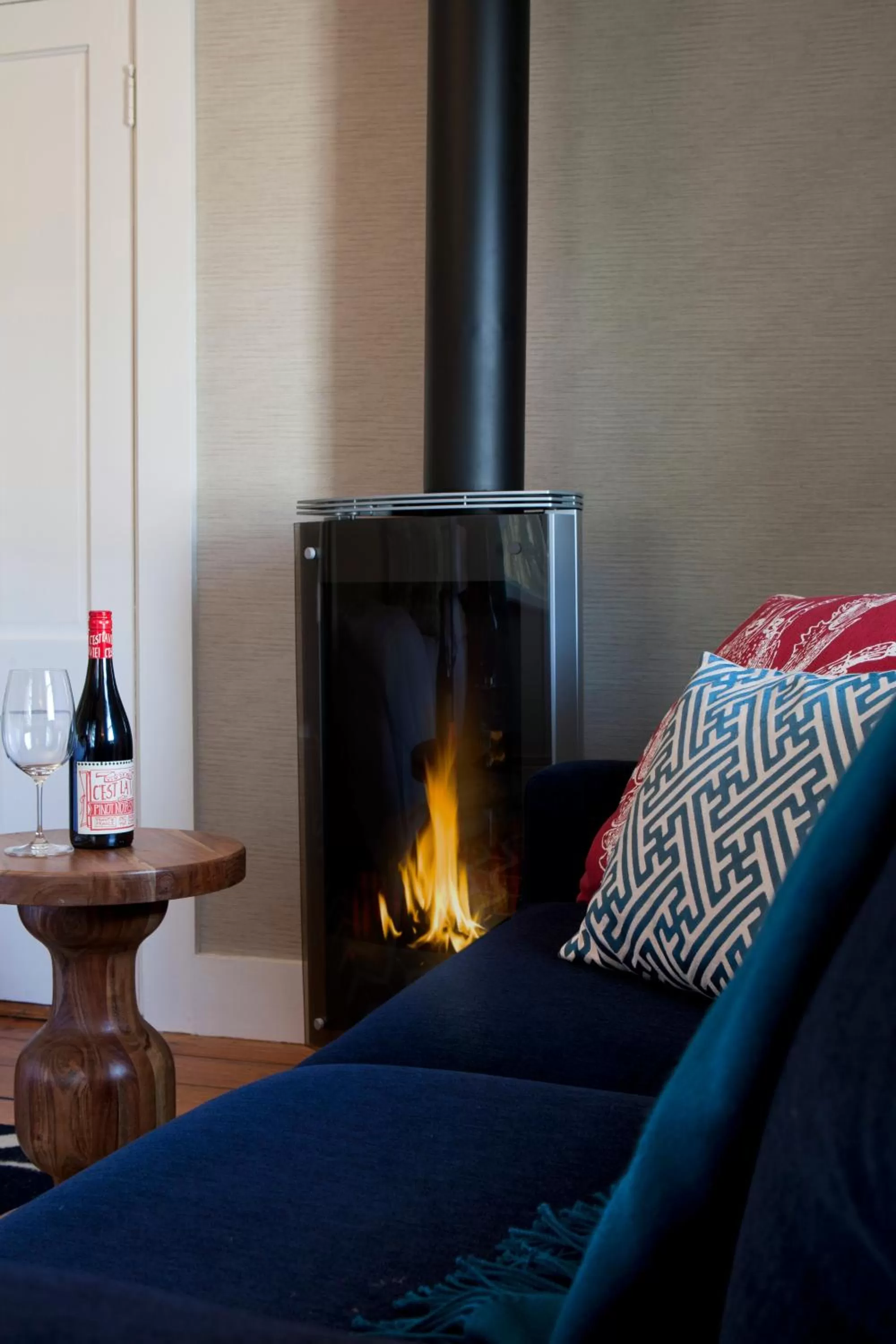 Seating area in Kennebunkport Captains Collection