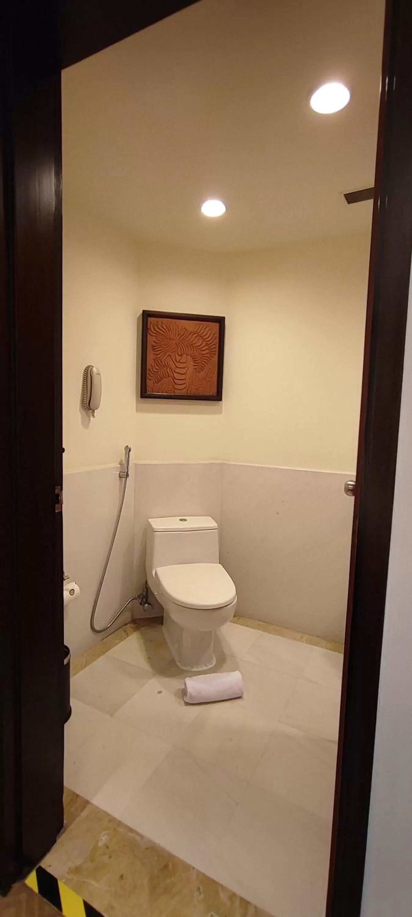 Bathroom in Taj Bengal