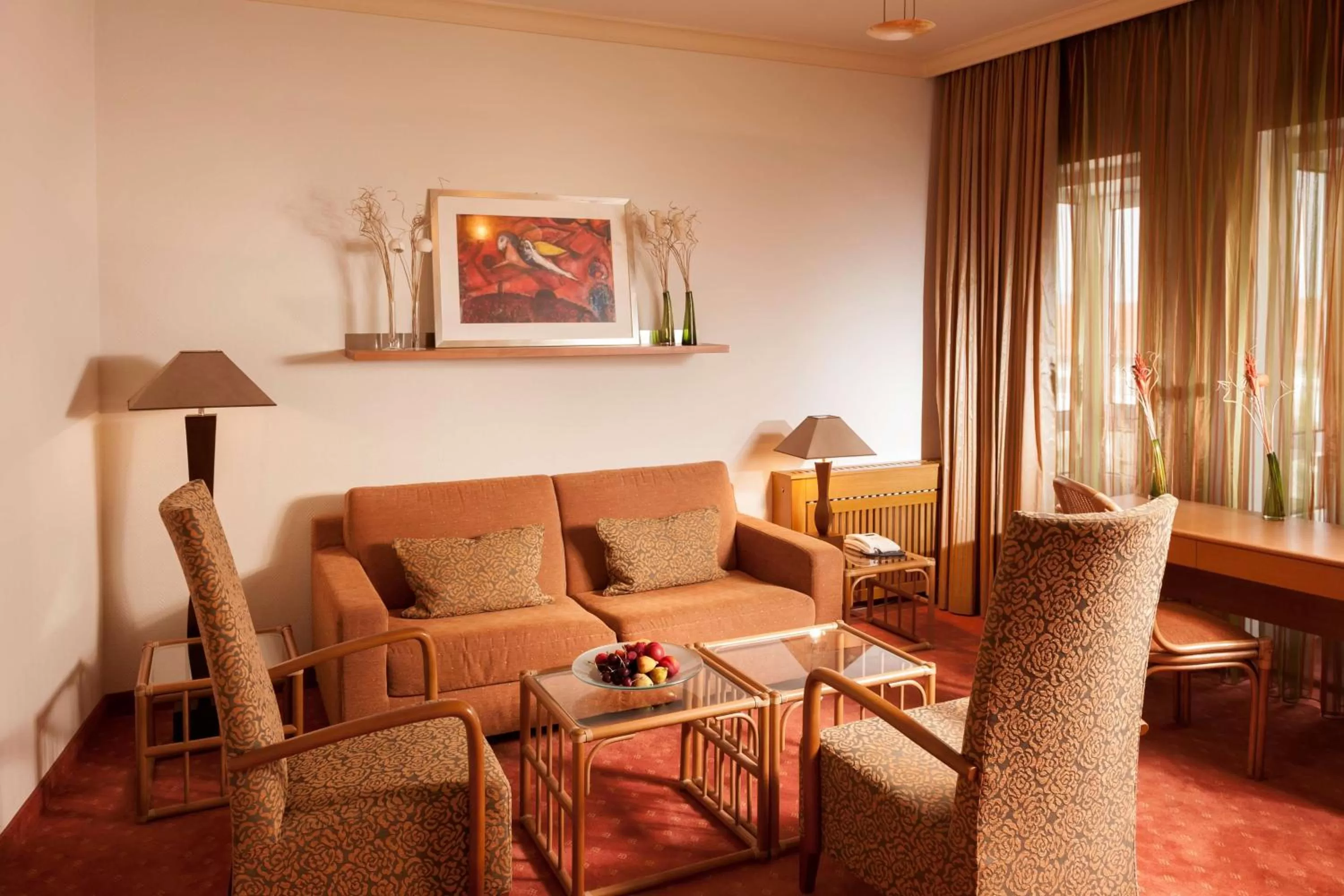 Living room in Dorint Hotel Dresden