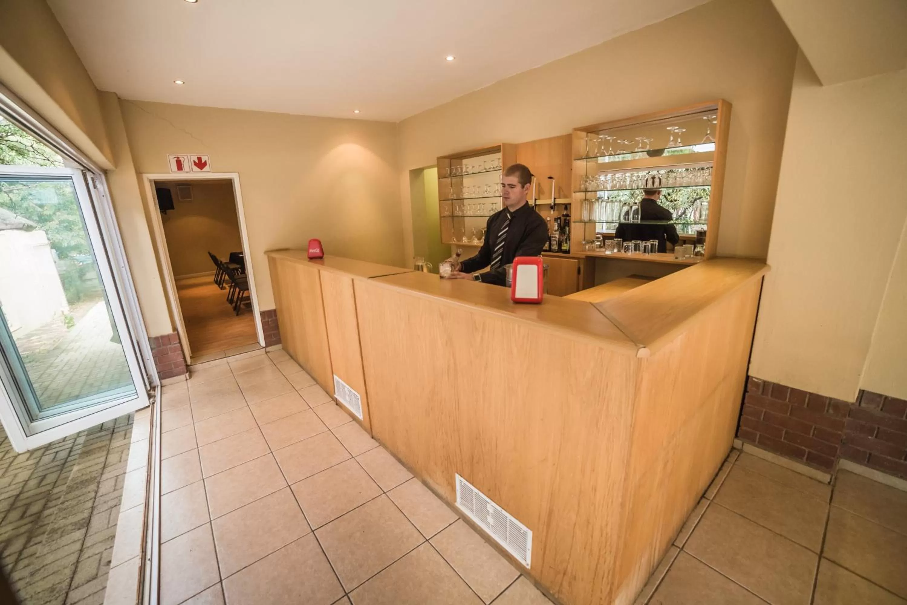 Lounge or bar in Acacia Guesthouse Klerksdorp