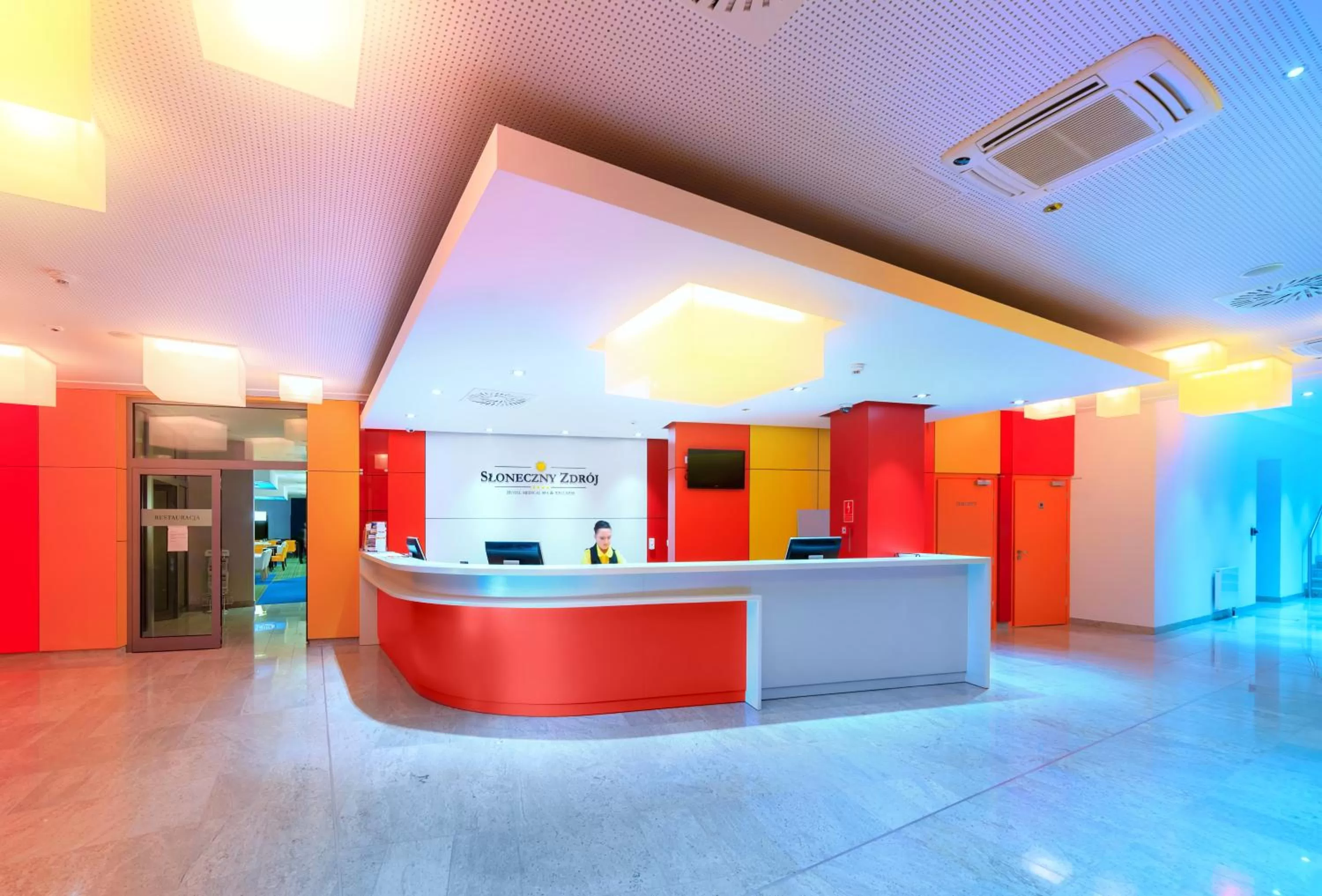 Lobby or reception in Słoneczny Zdrój Medical Spa & Wellness
