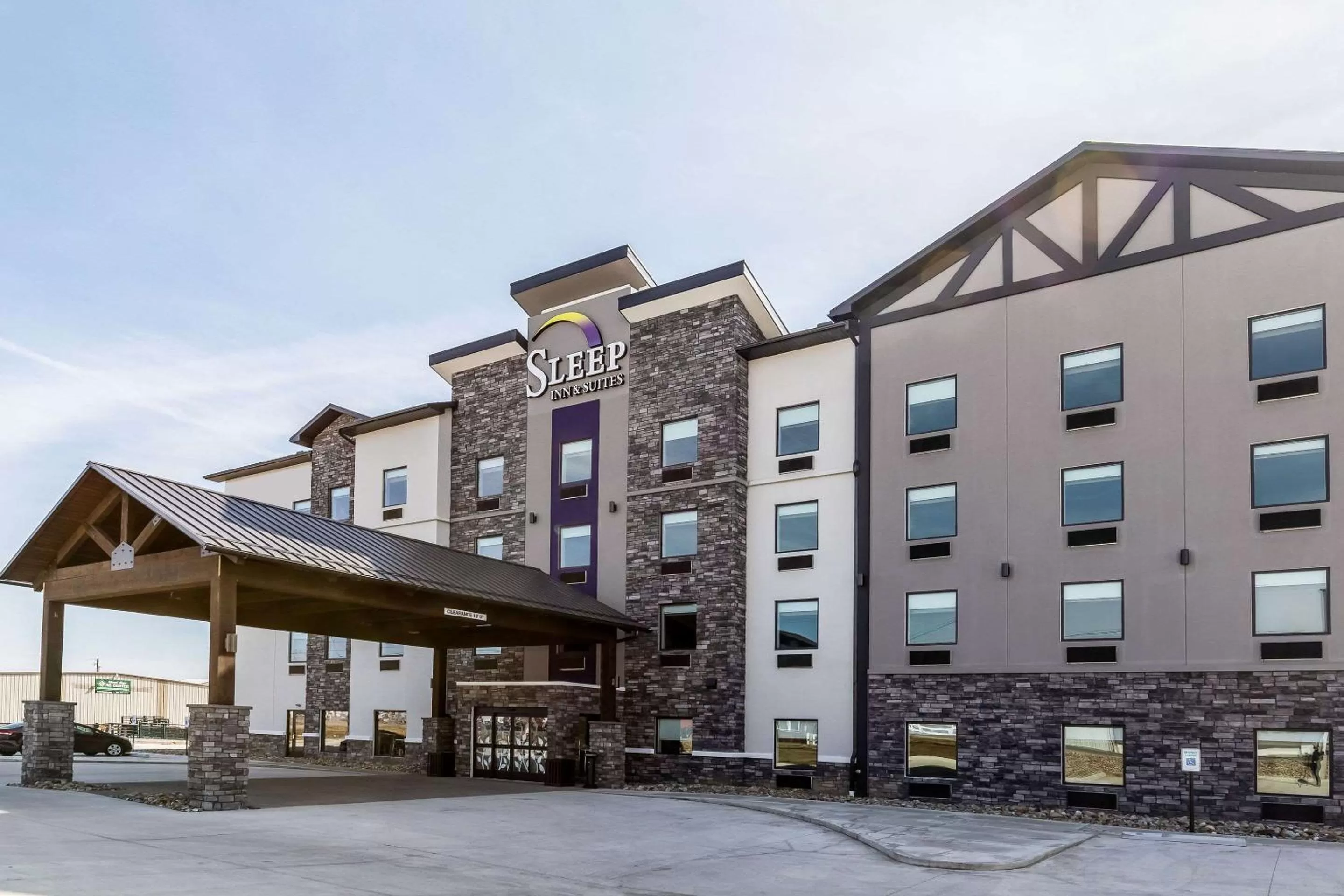 Property building in Sleep Inn & Suites Mt Hope near Auction & Event Center