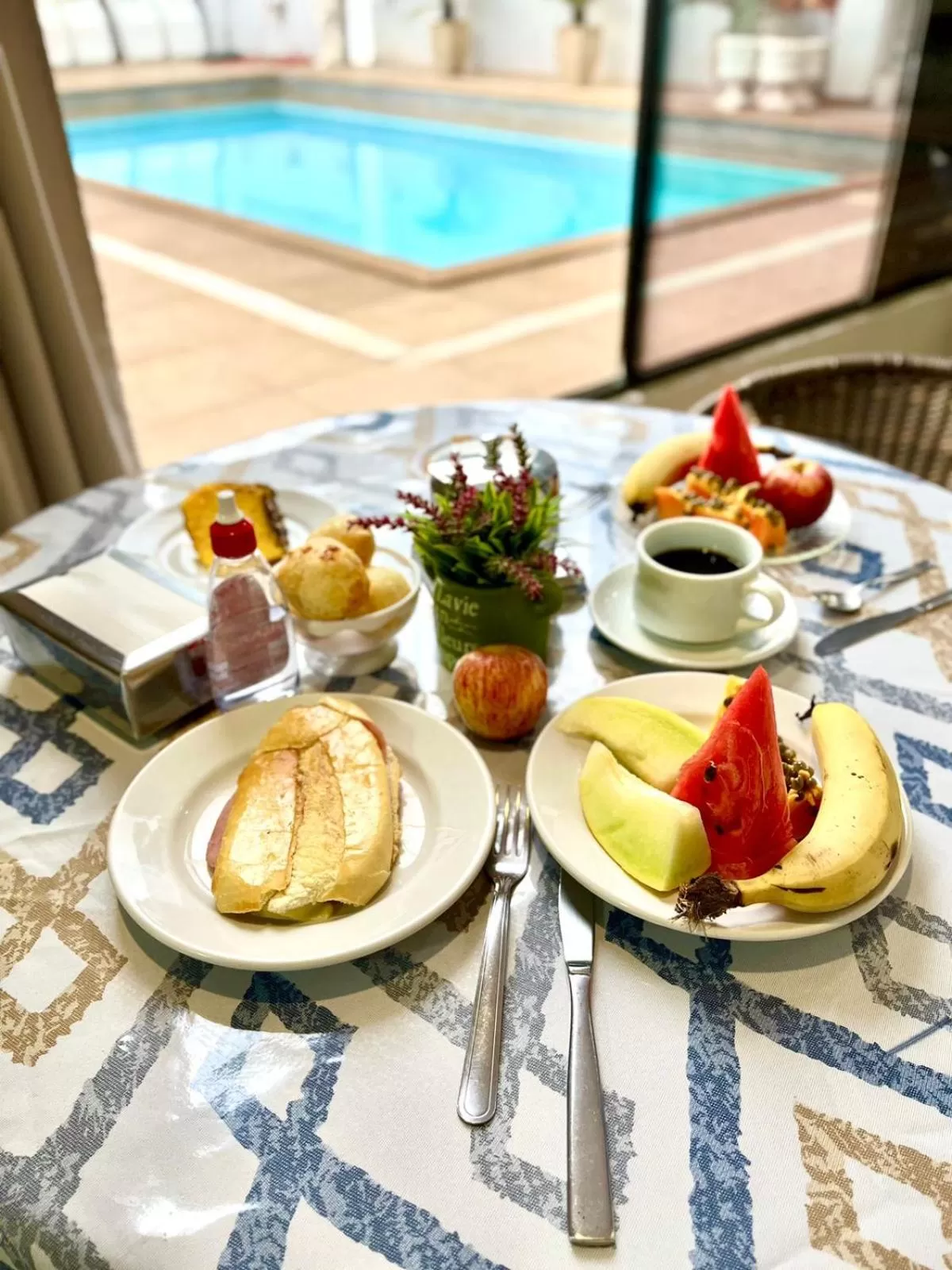 Food and drinks in Hotel Fenice