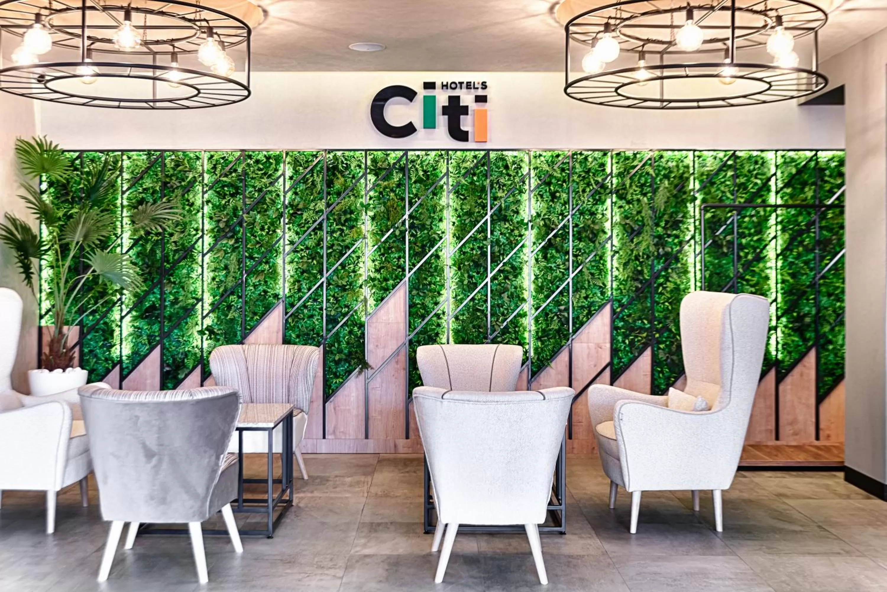 Seating area in Citi Hotel's Łódź