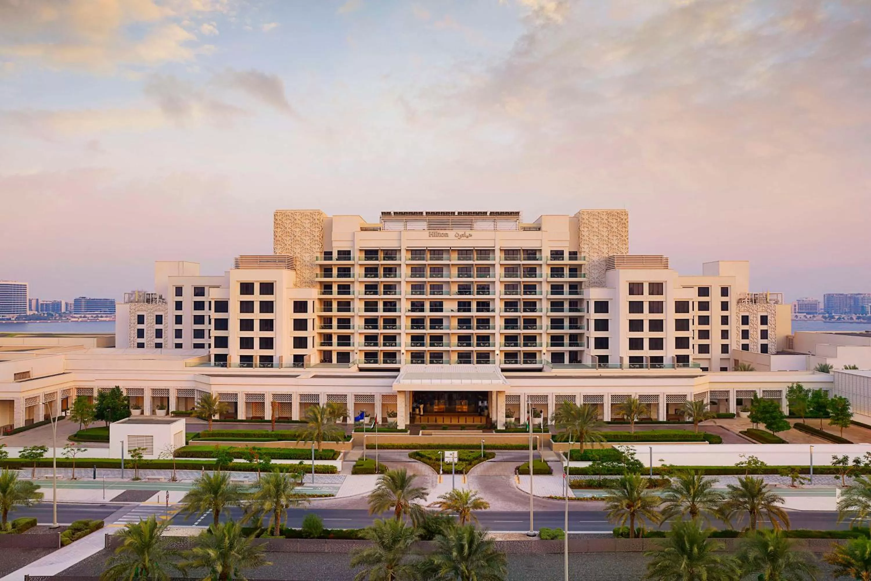 Property building in Hilton Abu Dhabi Yas Island