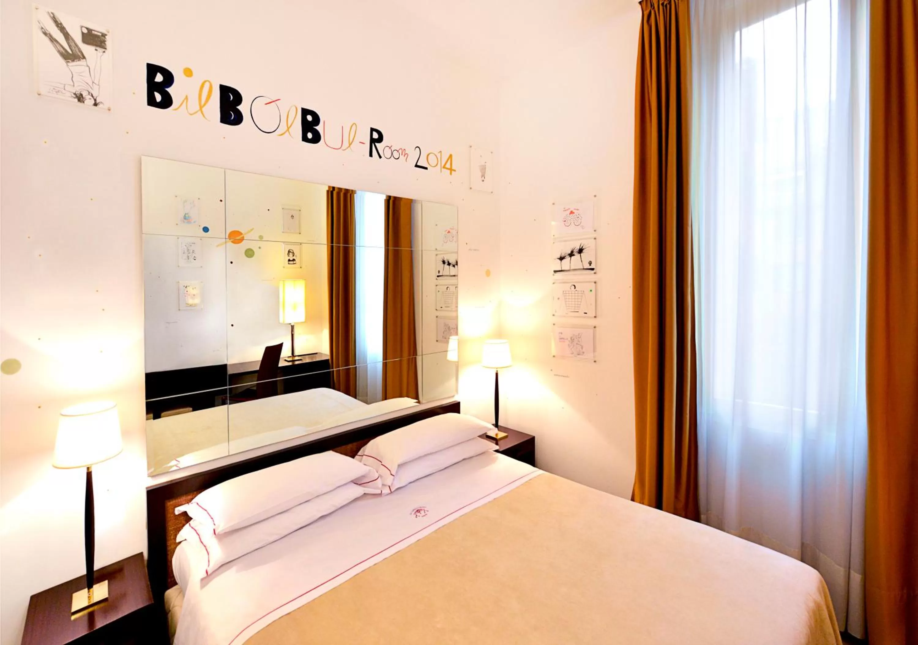 Photo of the whole room, Bed in Phi Hotel Bologna