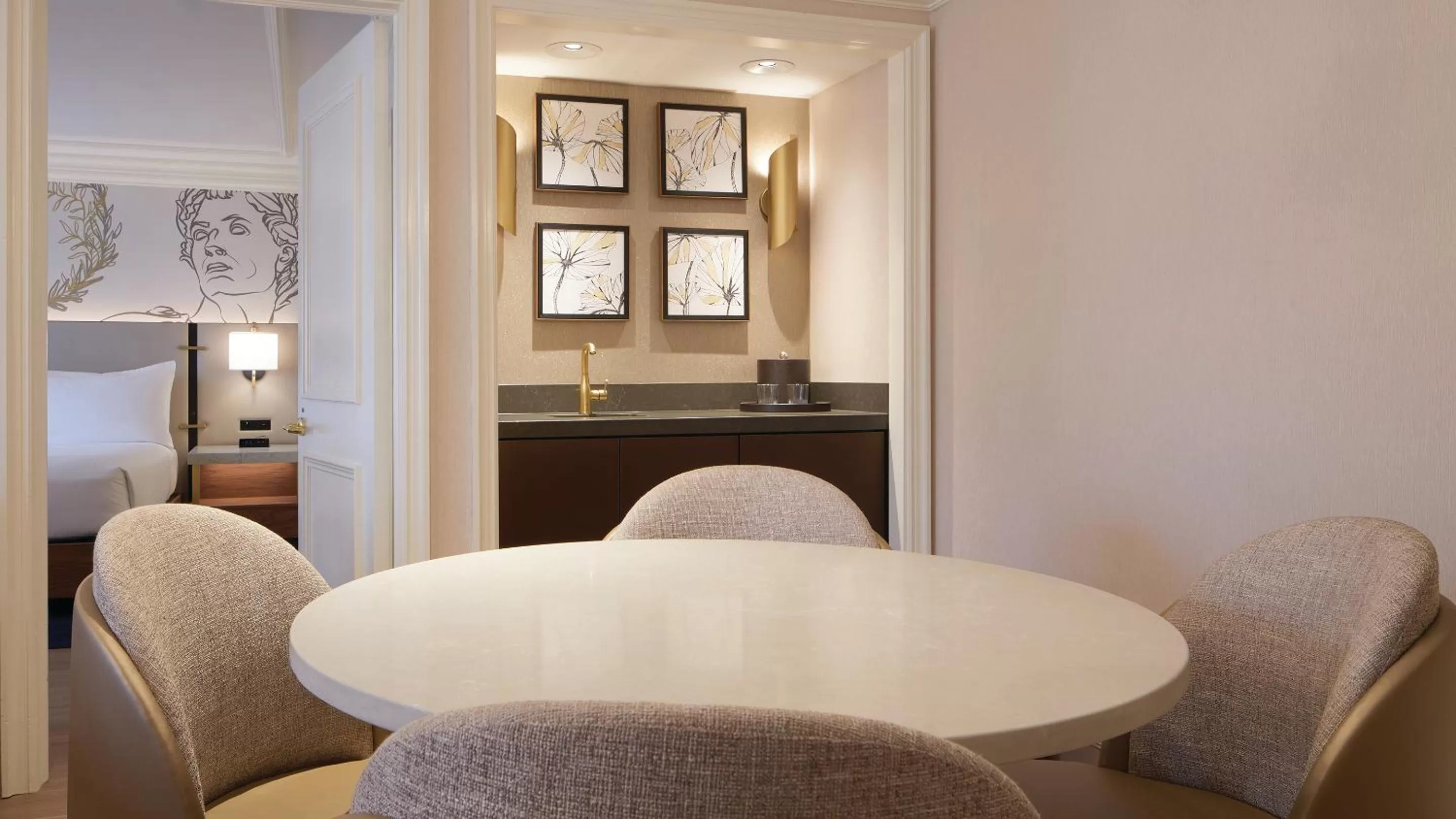 Dining area in Caesars Atlantic City, A Caesars Destination