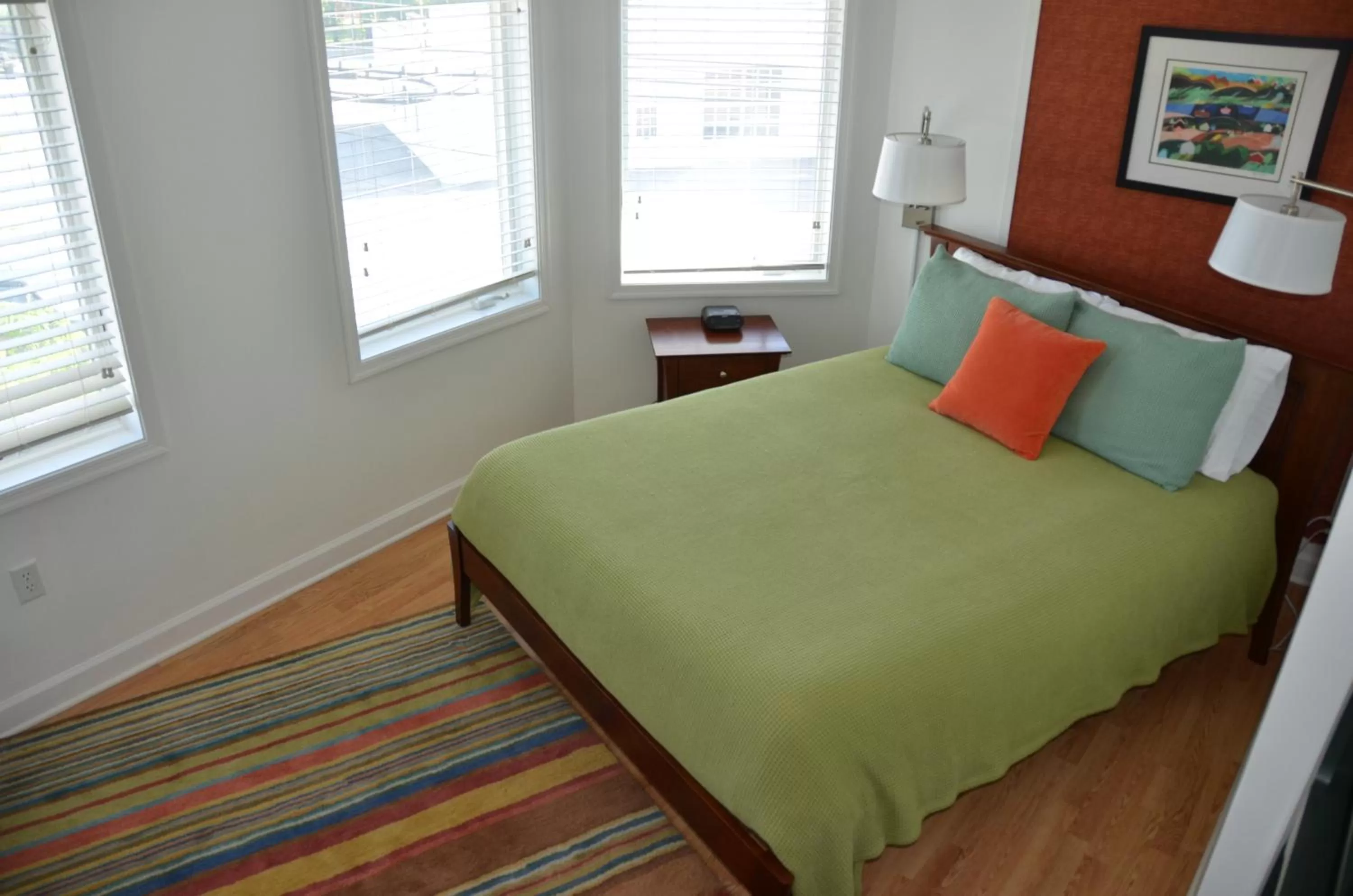 Bed in Inn at Huntingfield Creek