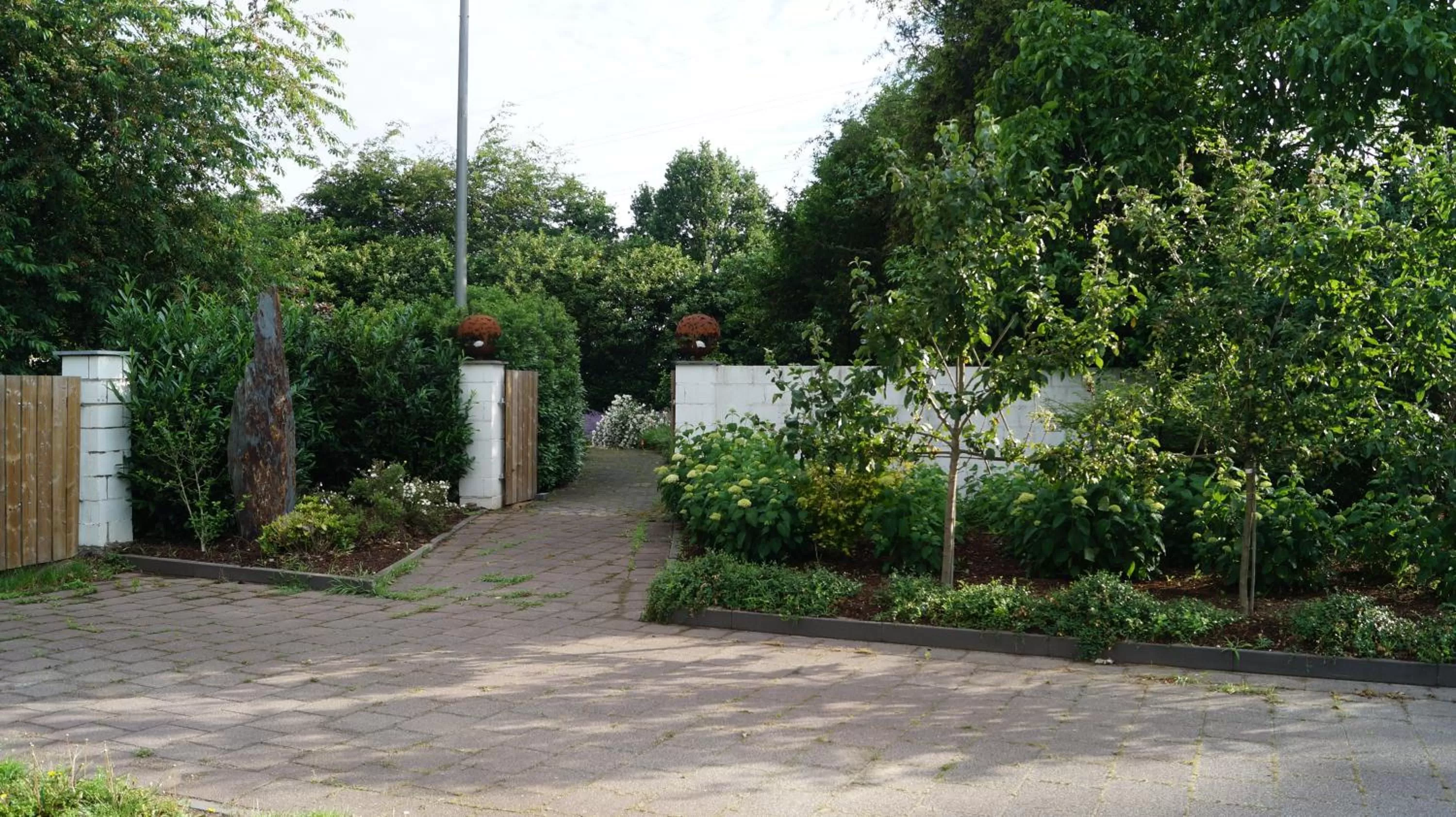 Natural landscape, Garden in B&B Johannes-Hoeve