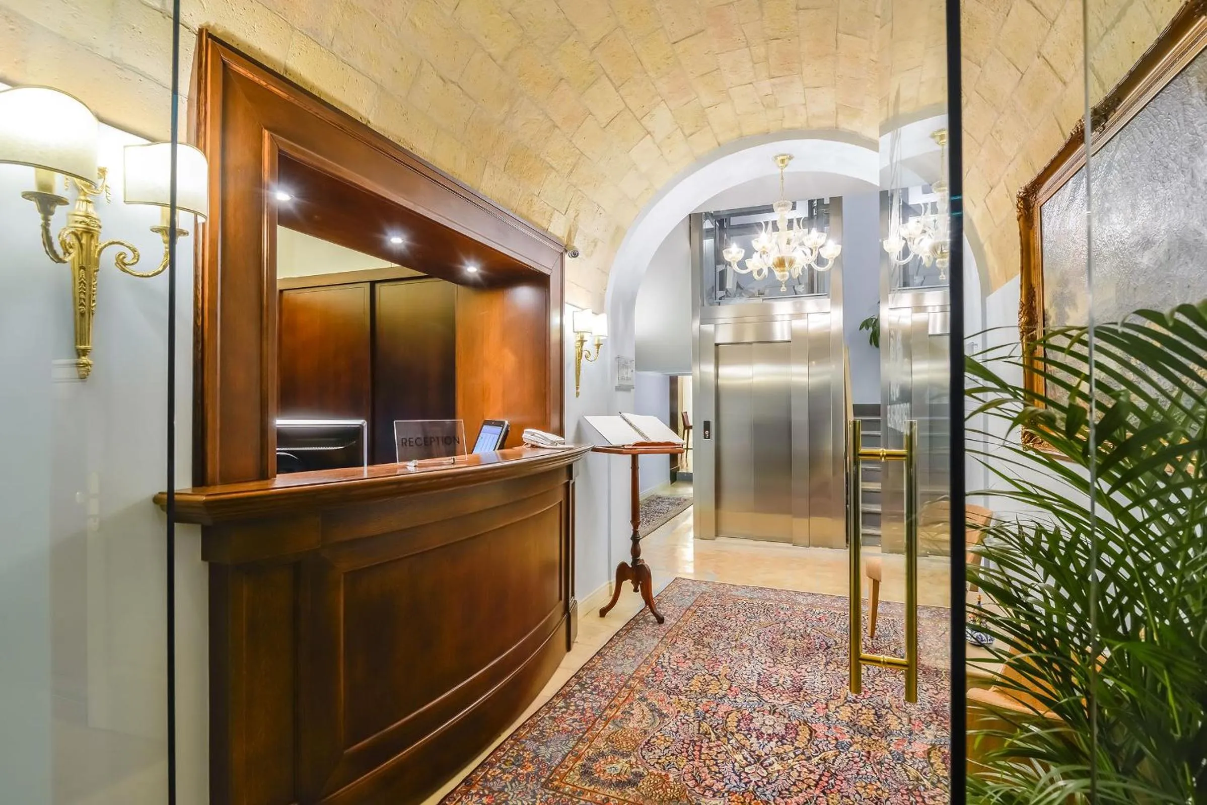 Lobby or reception in Relais Paradiso Resort & Spa