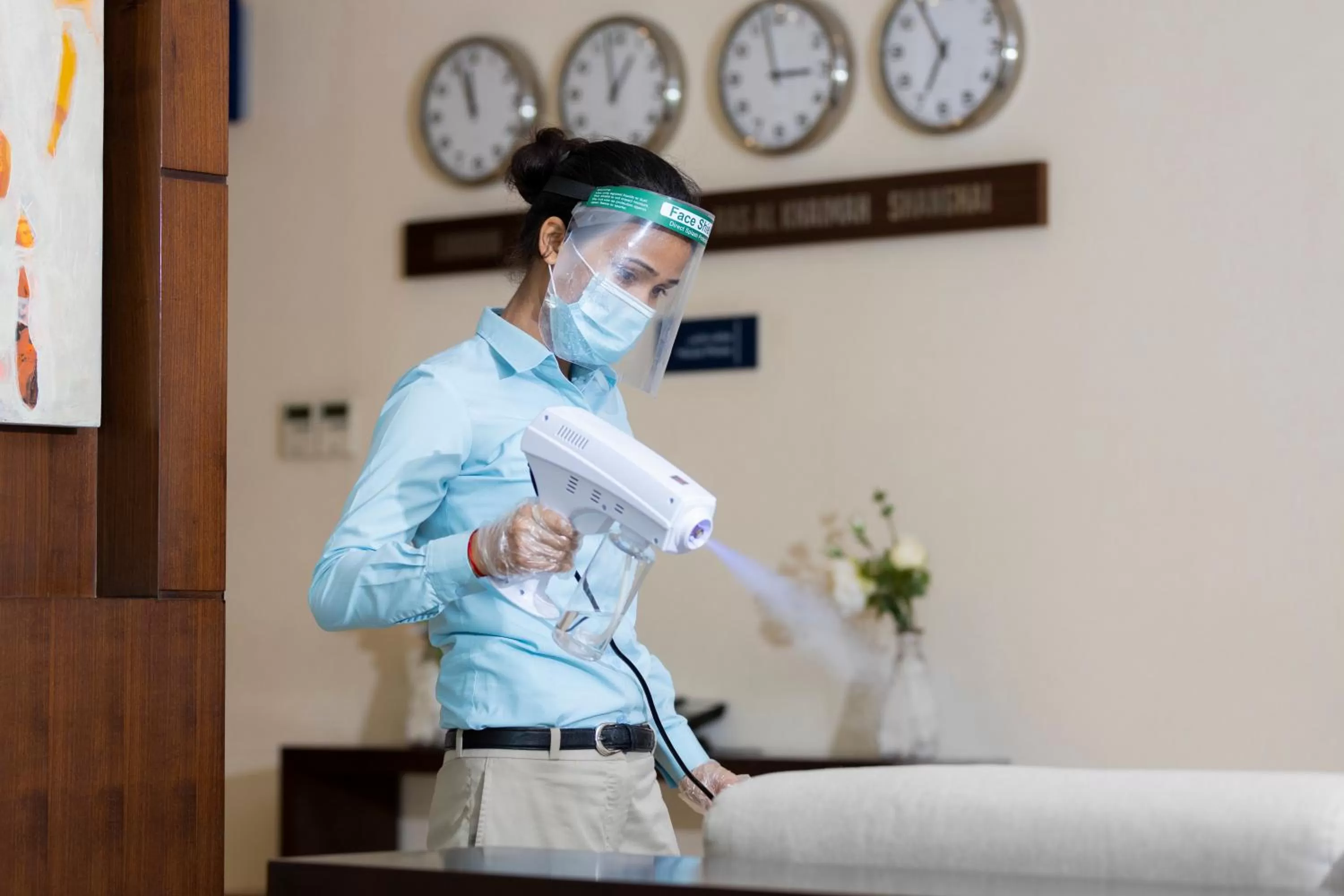 Lobby or reception in Action Hotel Ras Al Khaimah