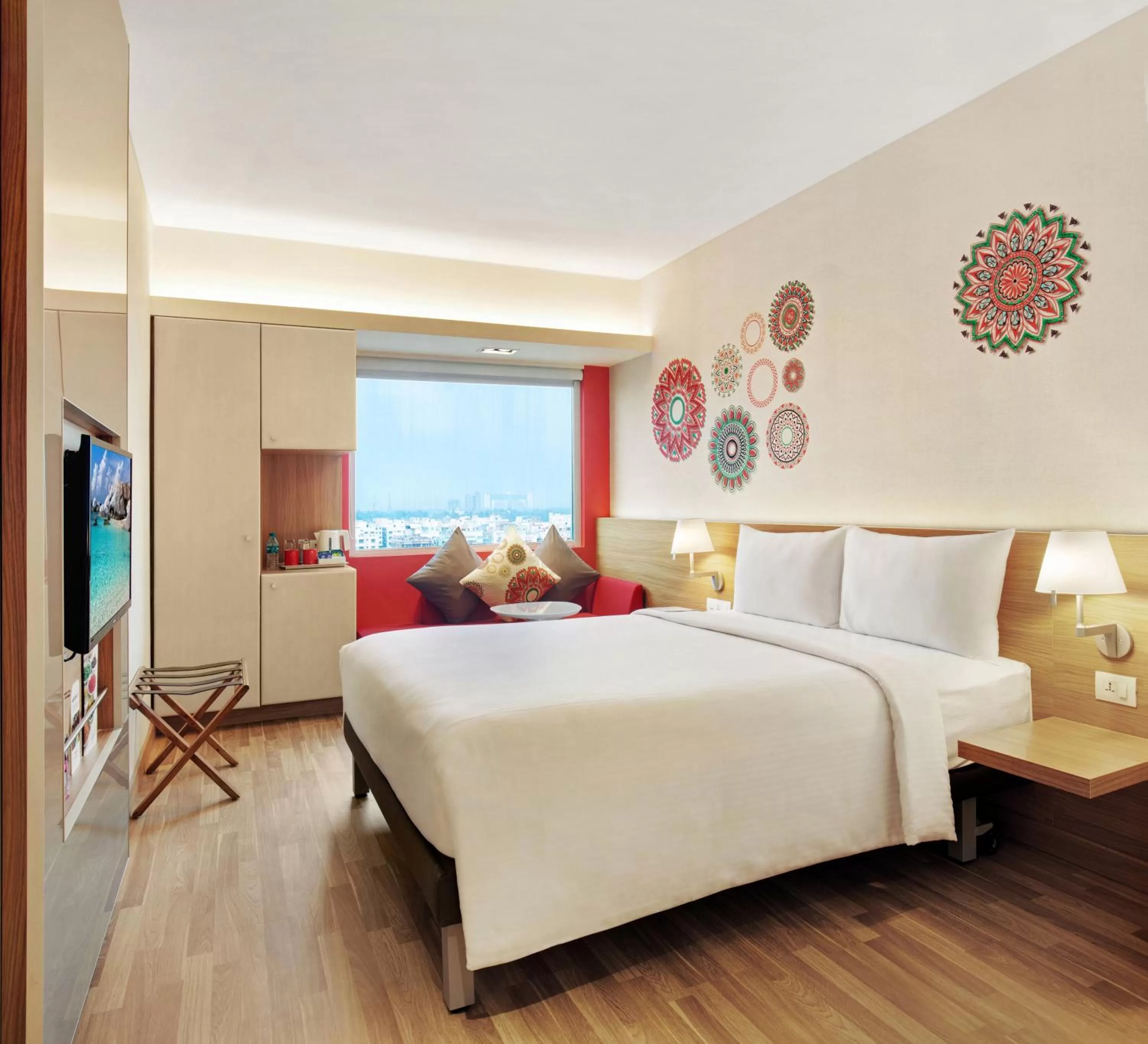 Photo of the whole room, Bed in ibis Kolkata Rajarhat - An Accor Brand