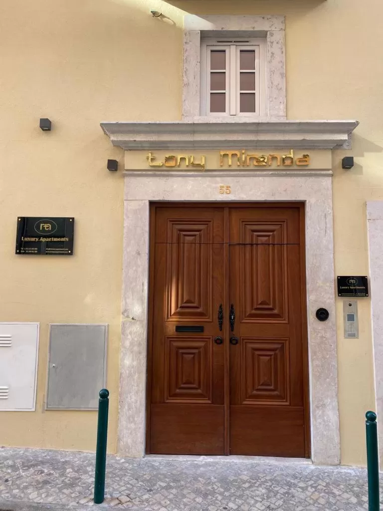 Facade/entrance in TM Luxury Apartments Lisbon