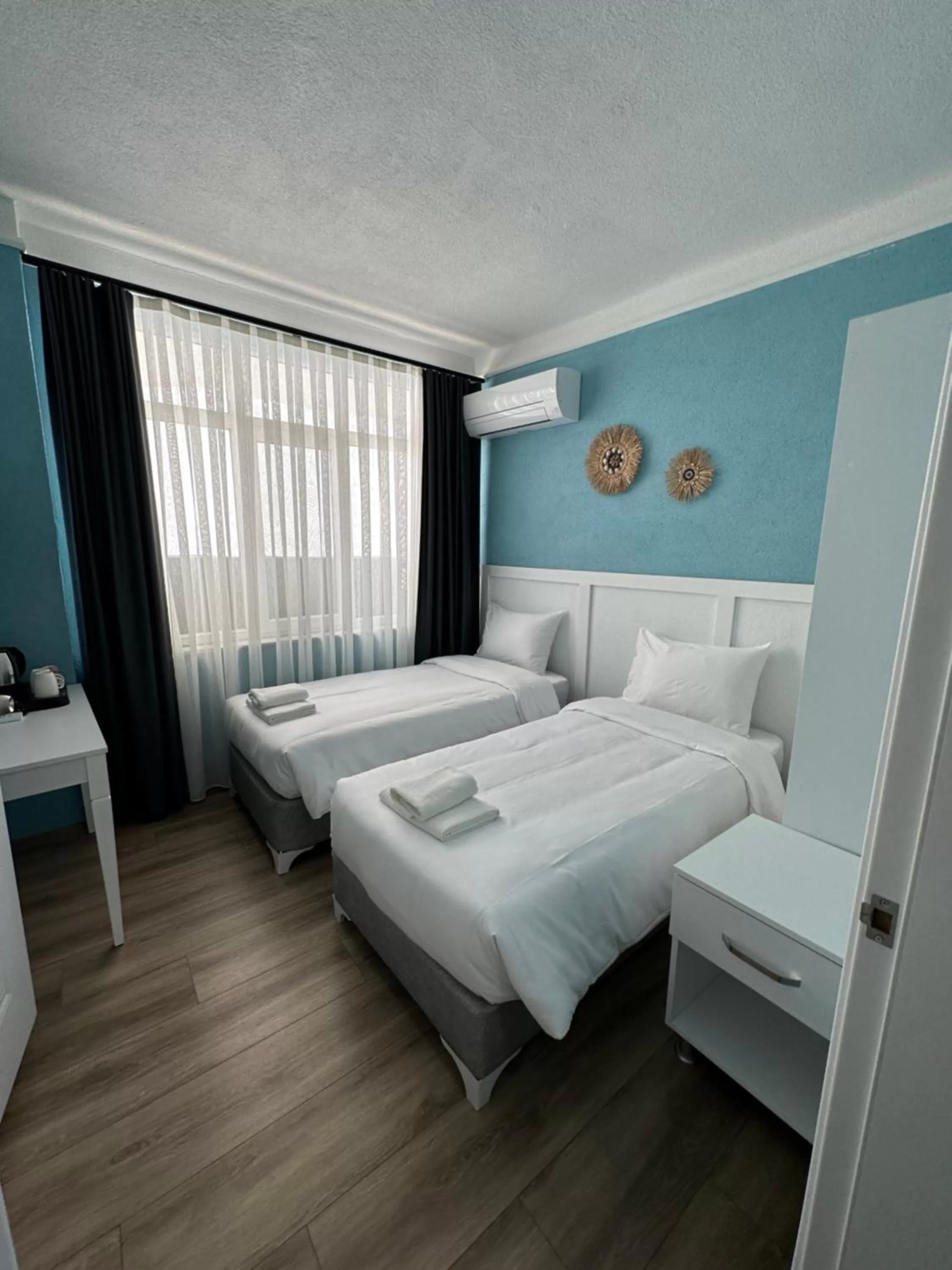 Bed in DERİN BUTİK HOTEL
