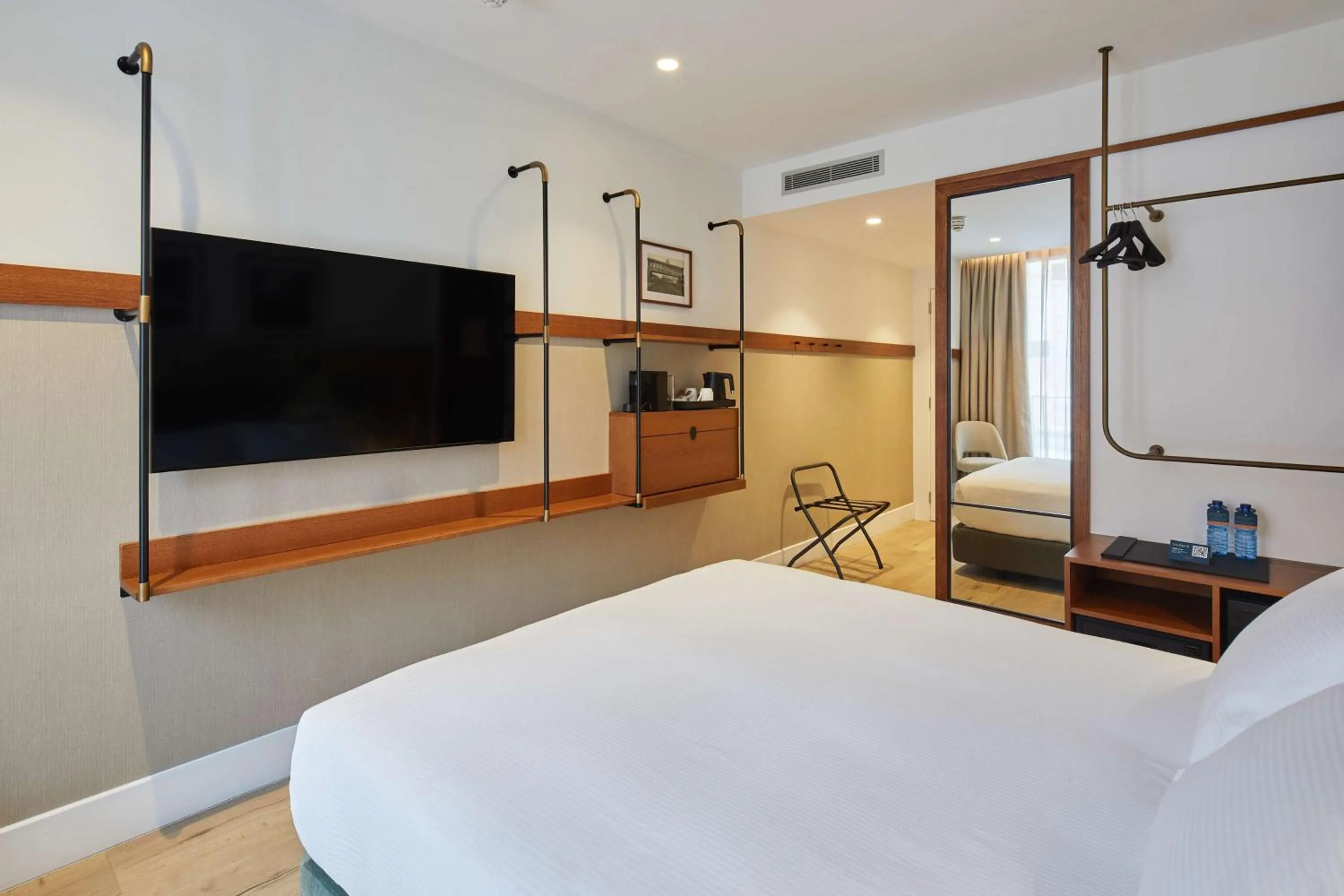 Bed in Via Sants Hotel Barcelona, Tapestry Collection By Hilton